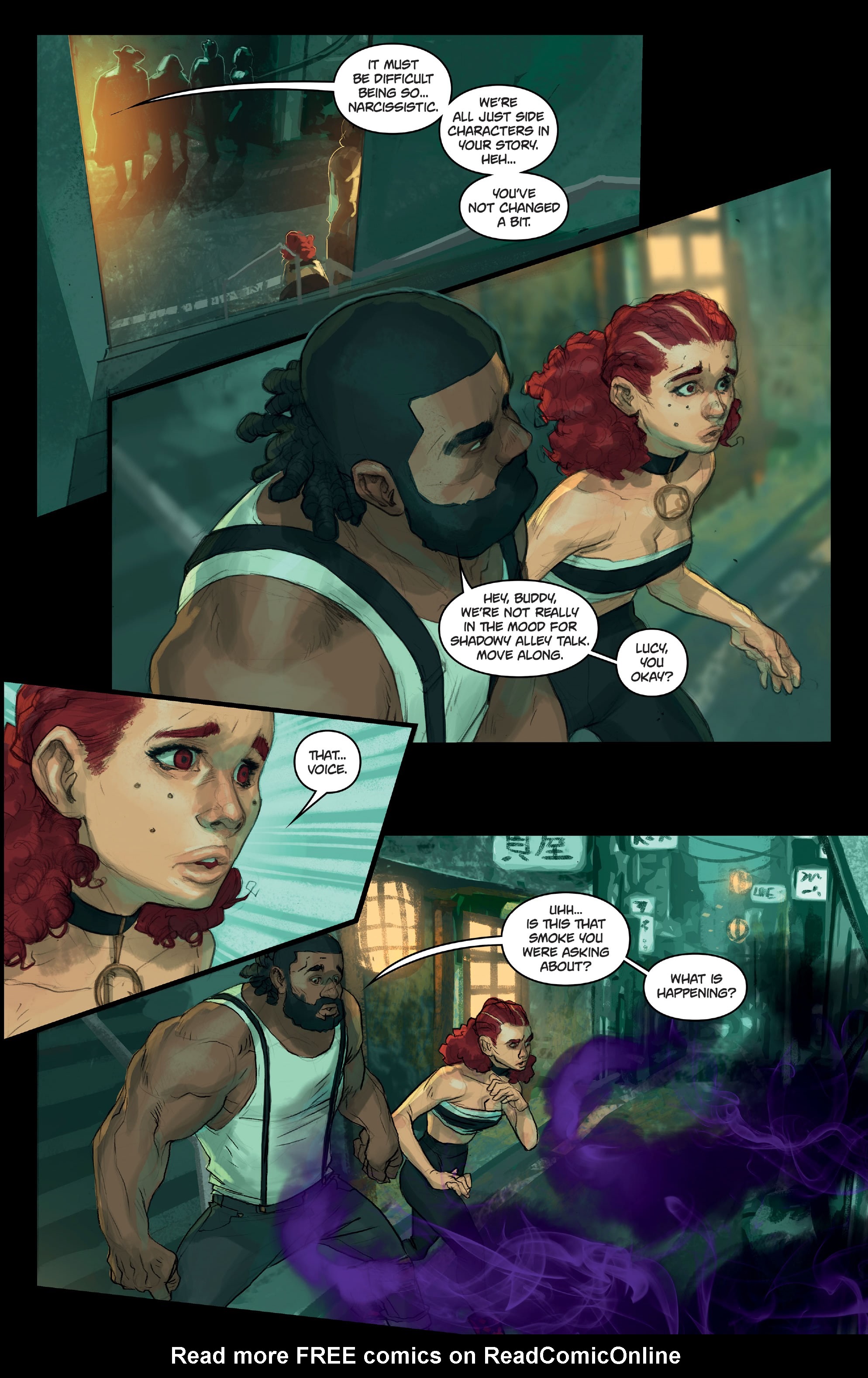 Read online Lucy Claire: Redemption comic -  Issue #4 - 17