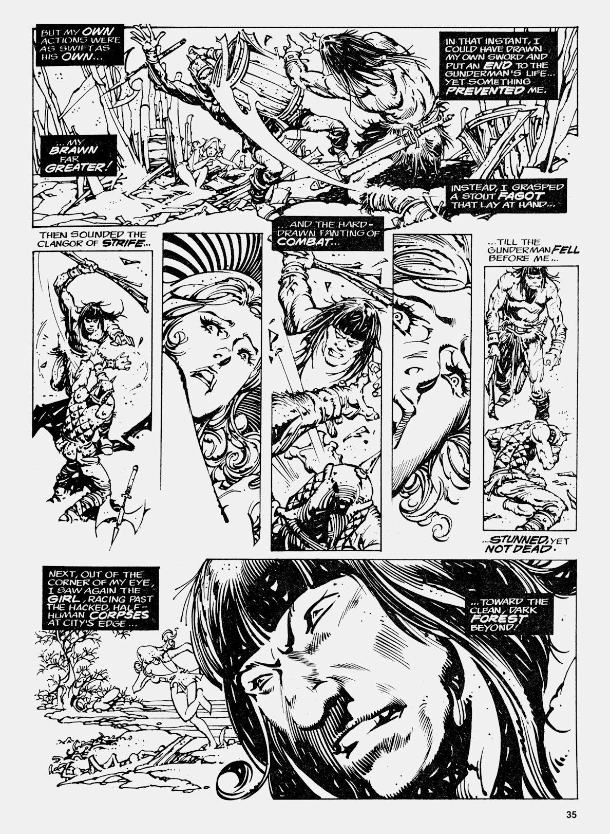 Read online Conan Saga comic -  Issue #37 - 36