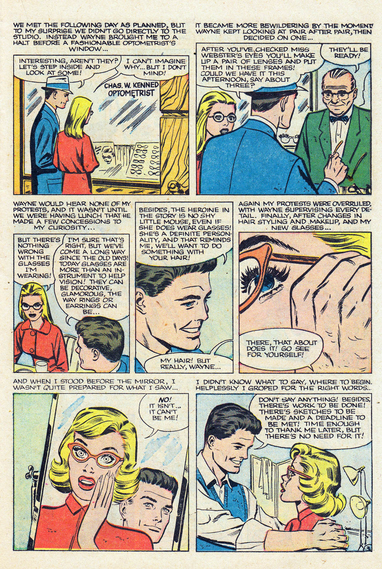 Read online Love Romances comic -  Issue #80 - 23