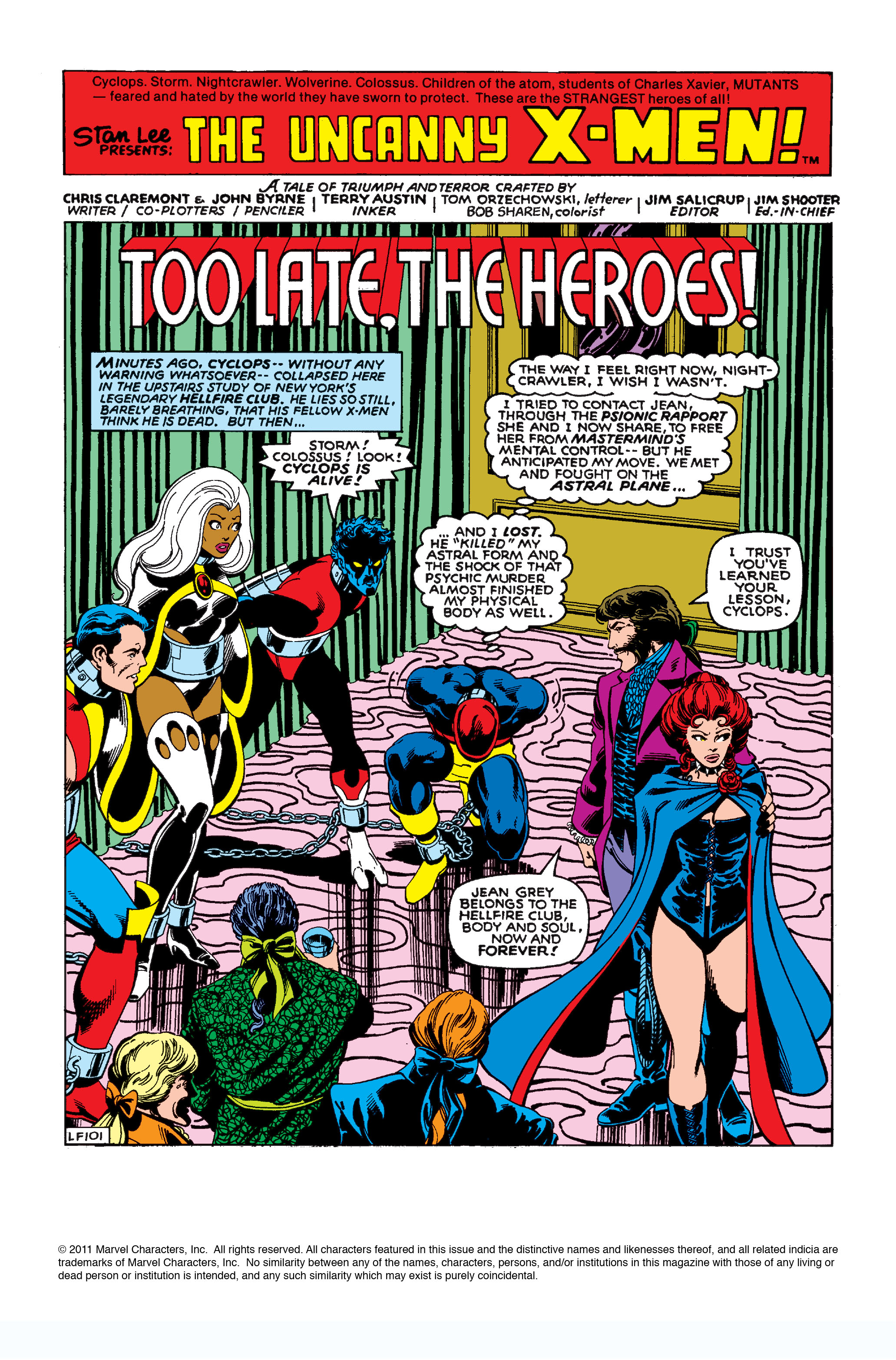 Read online Uncanny X-Men (1963) comic -  Issue #134 - 2