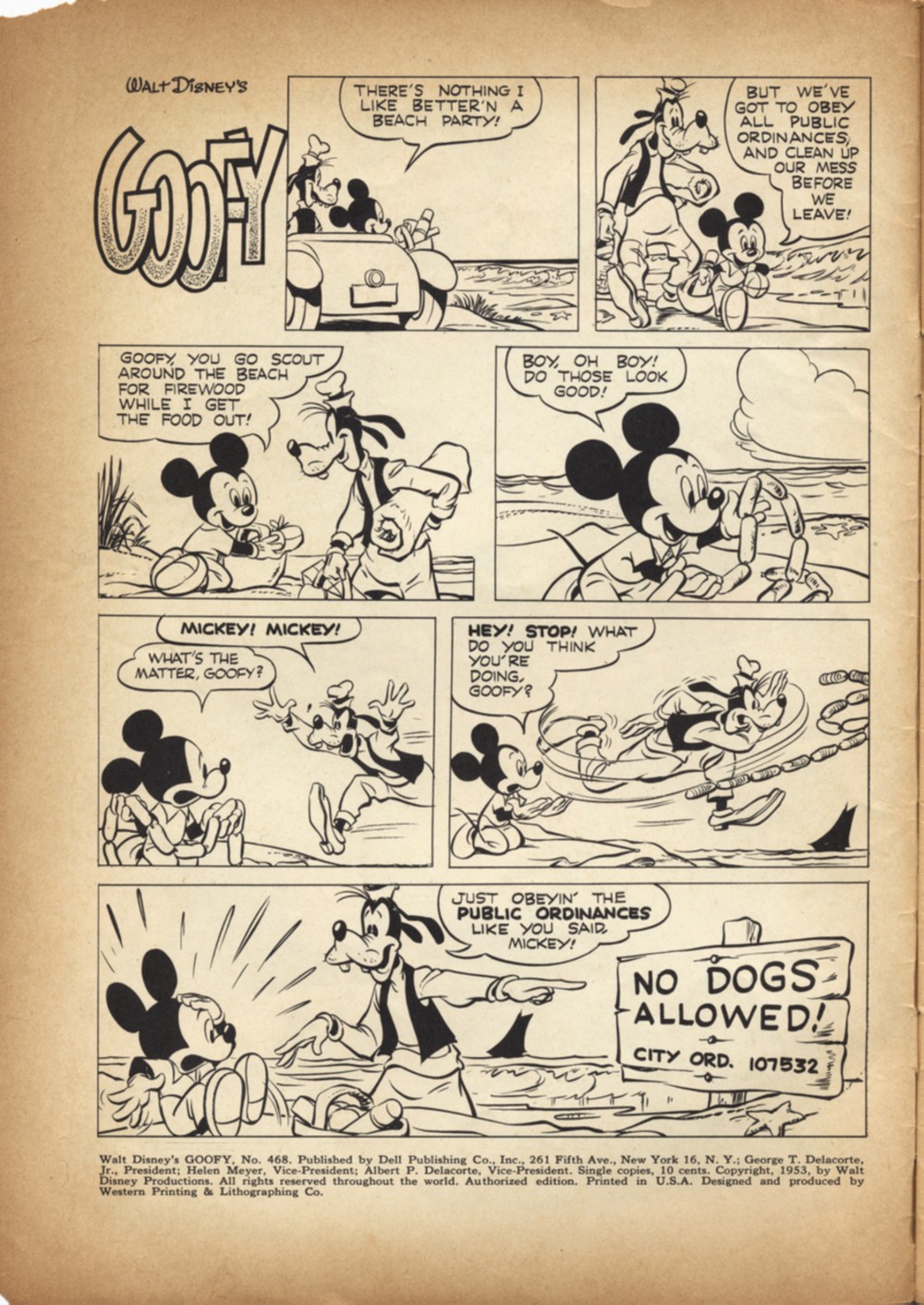 Read online Four Color Comics comic -  Issue #468 - 2