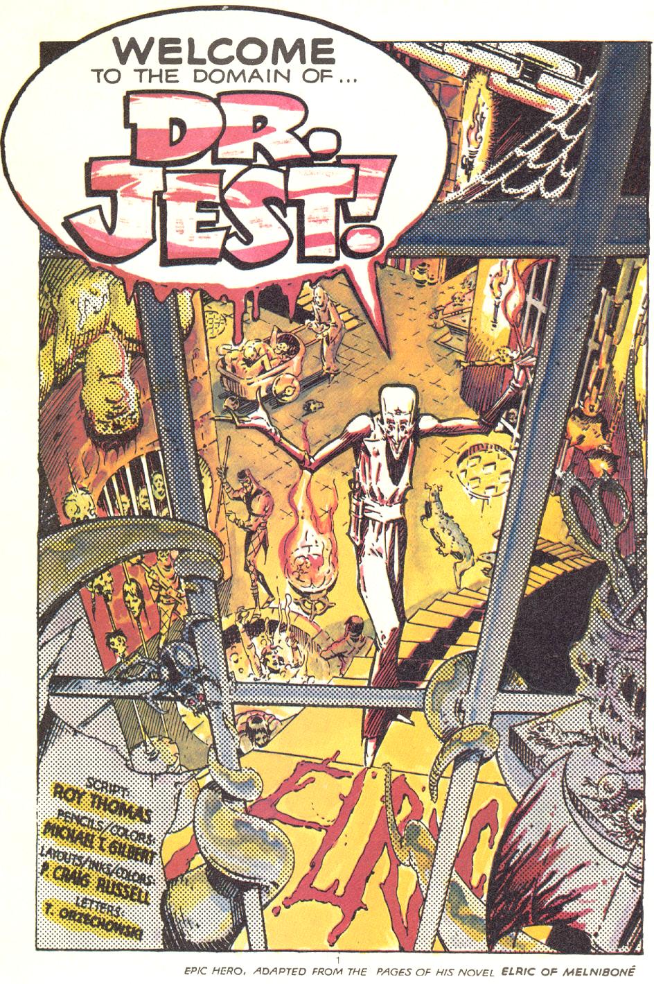 Read online Elric (1983) comic -  Issue #2 - 2
