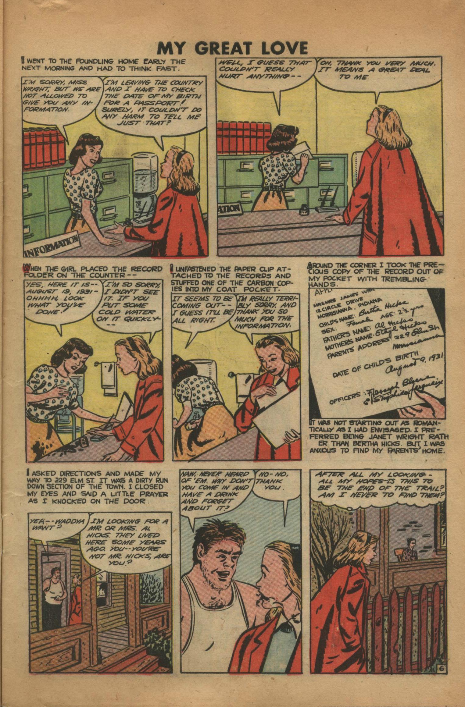 Read online My Great Love comic -  Issue #4 - 7