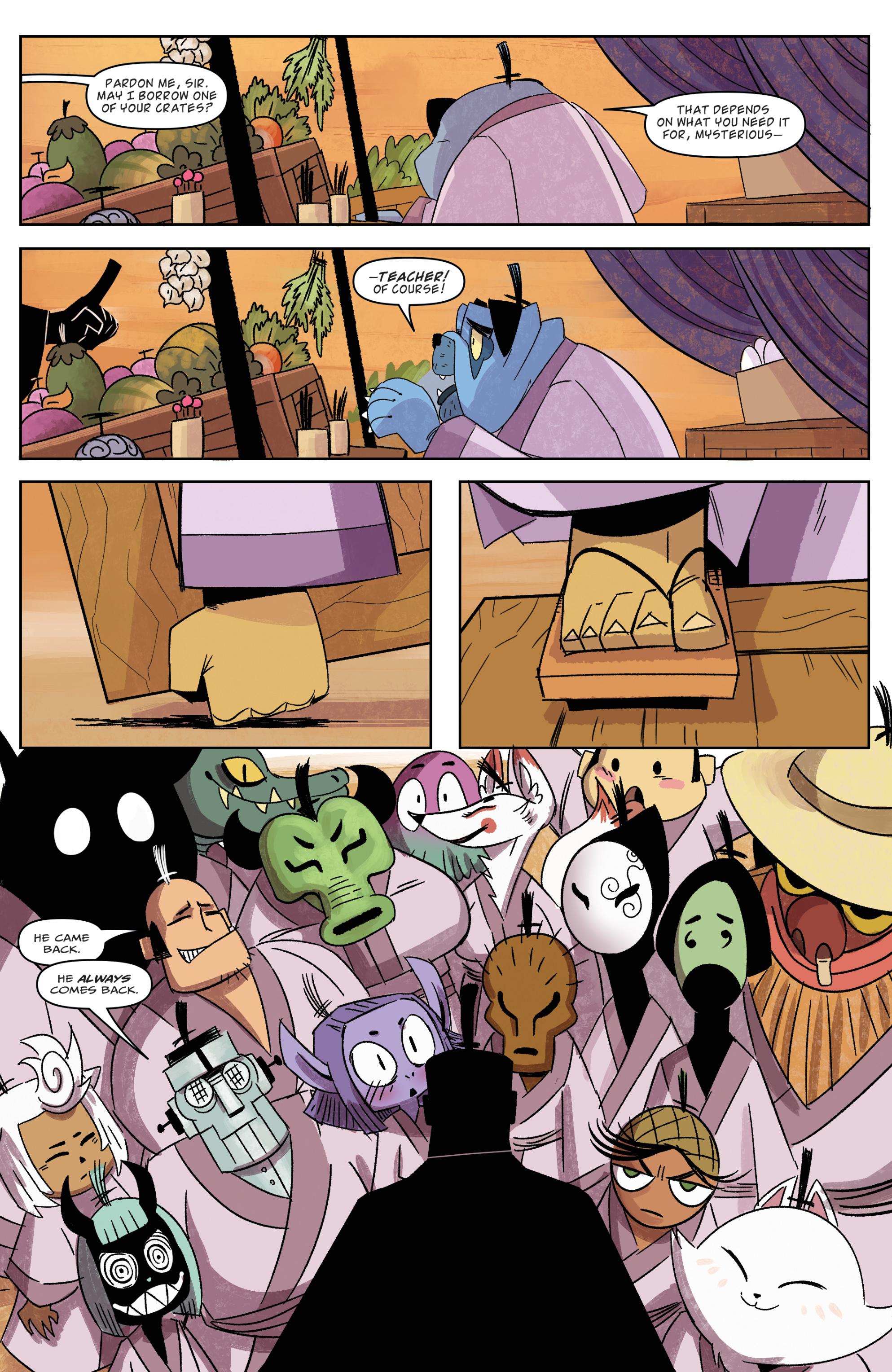 Read online Samurai Jack: Lost Worlds comic -  Issue # _TPB - 7