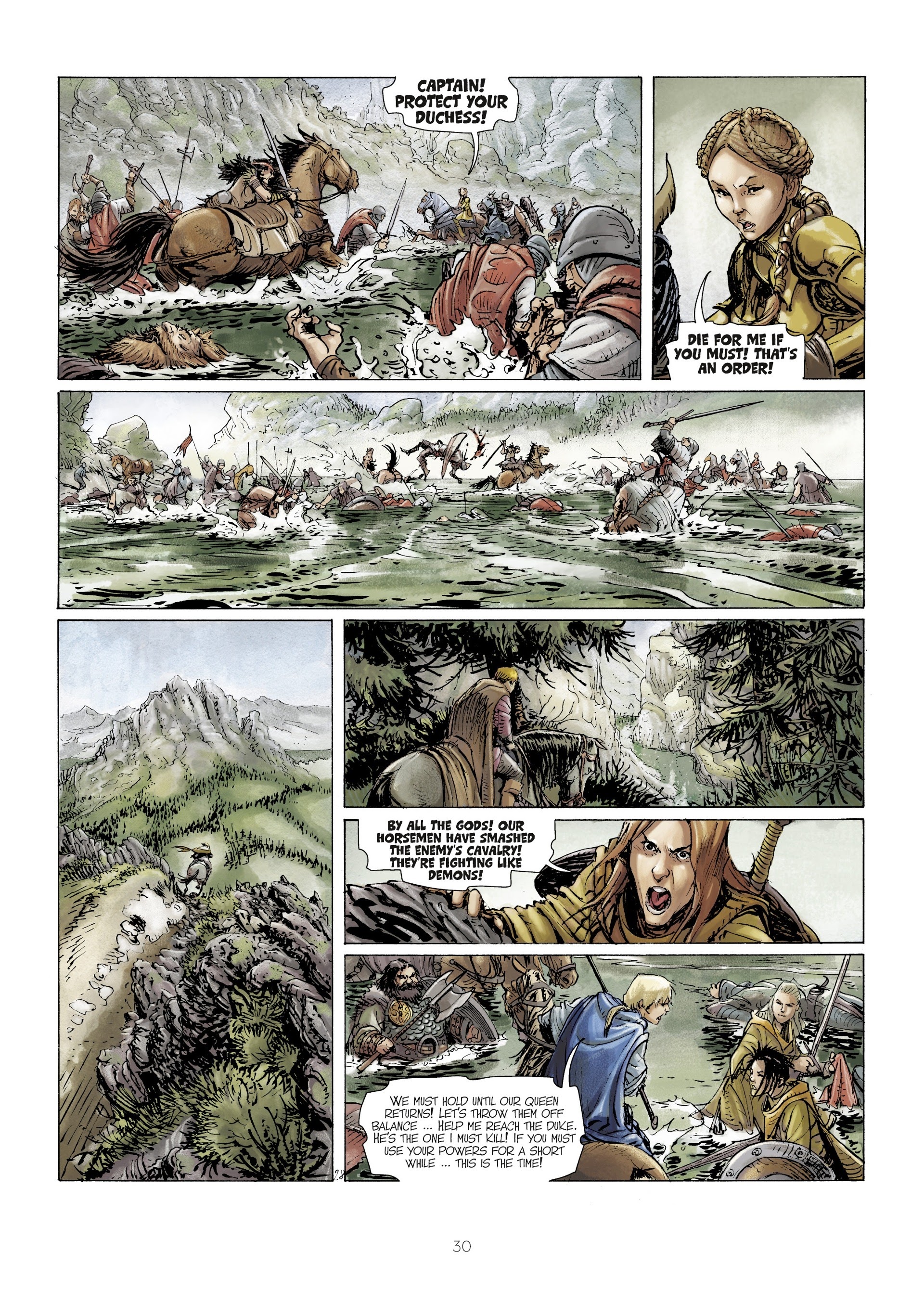 Read online Kriss of Valnor: Red as the Raheborg comic -  Issue # Full - 32