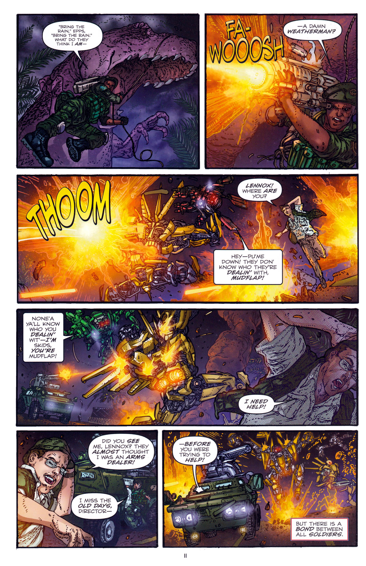 Read online Transformers: Dark of the Moon Rising Storm comic -  Issue #1 - 14