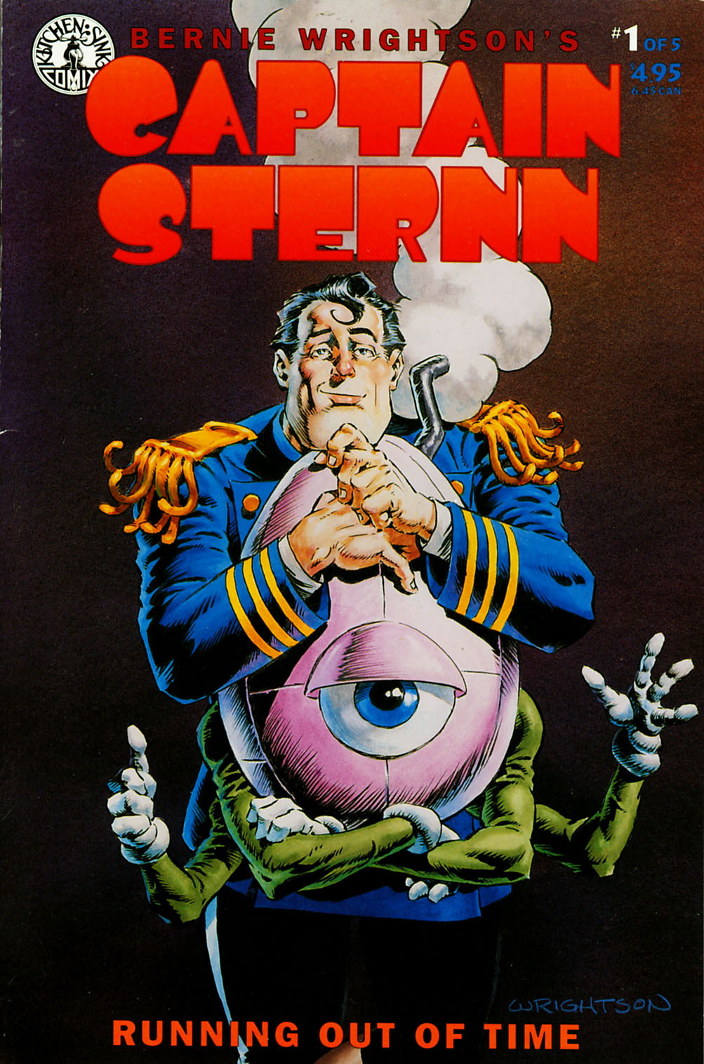 Read online Captain Sternn: Running Out of Time comic -  Issue #1 - 1