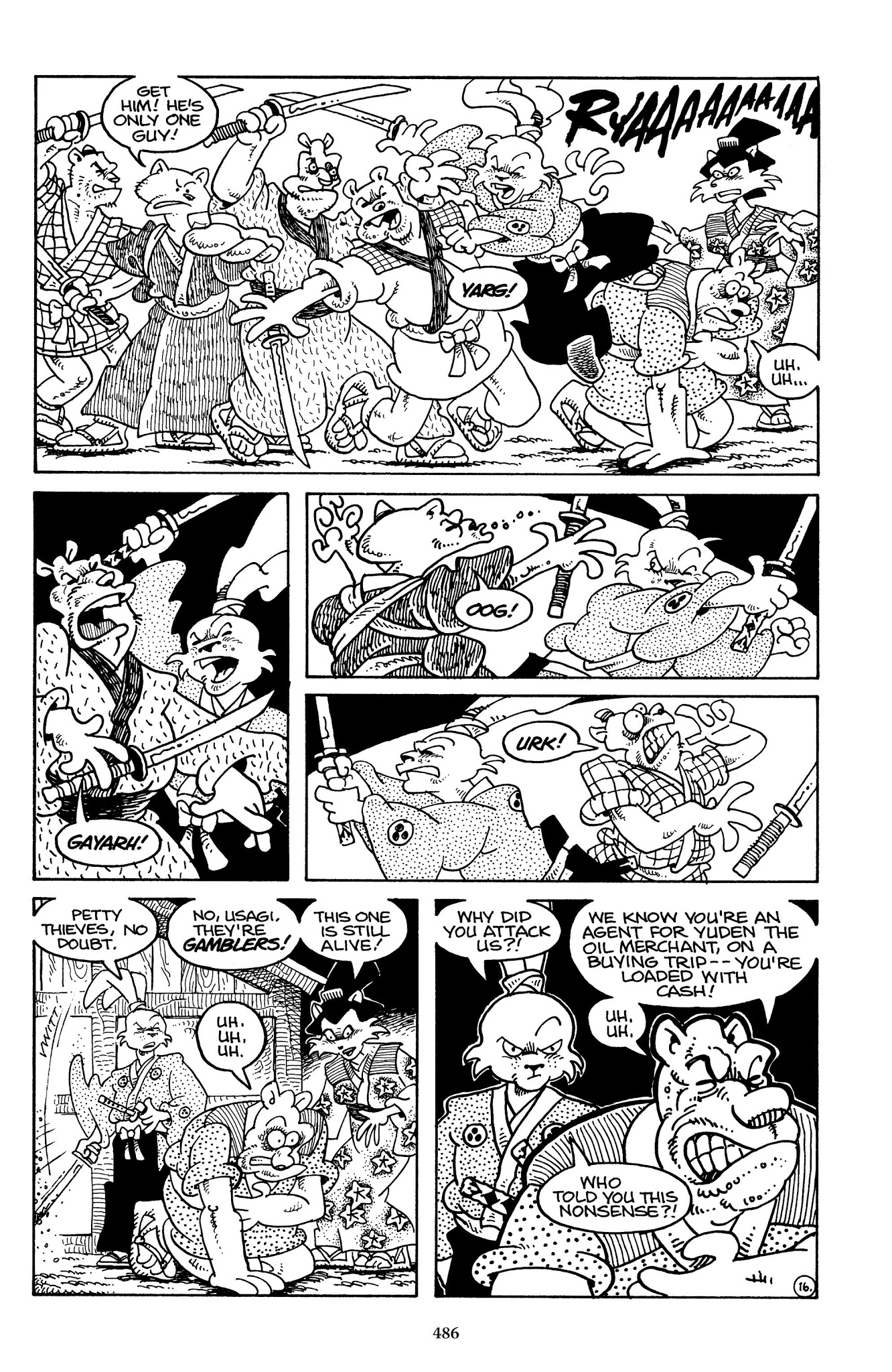 Read online The Usagi Yojimbo Saga comic -  Issue # TPB 1 - 475