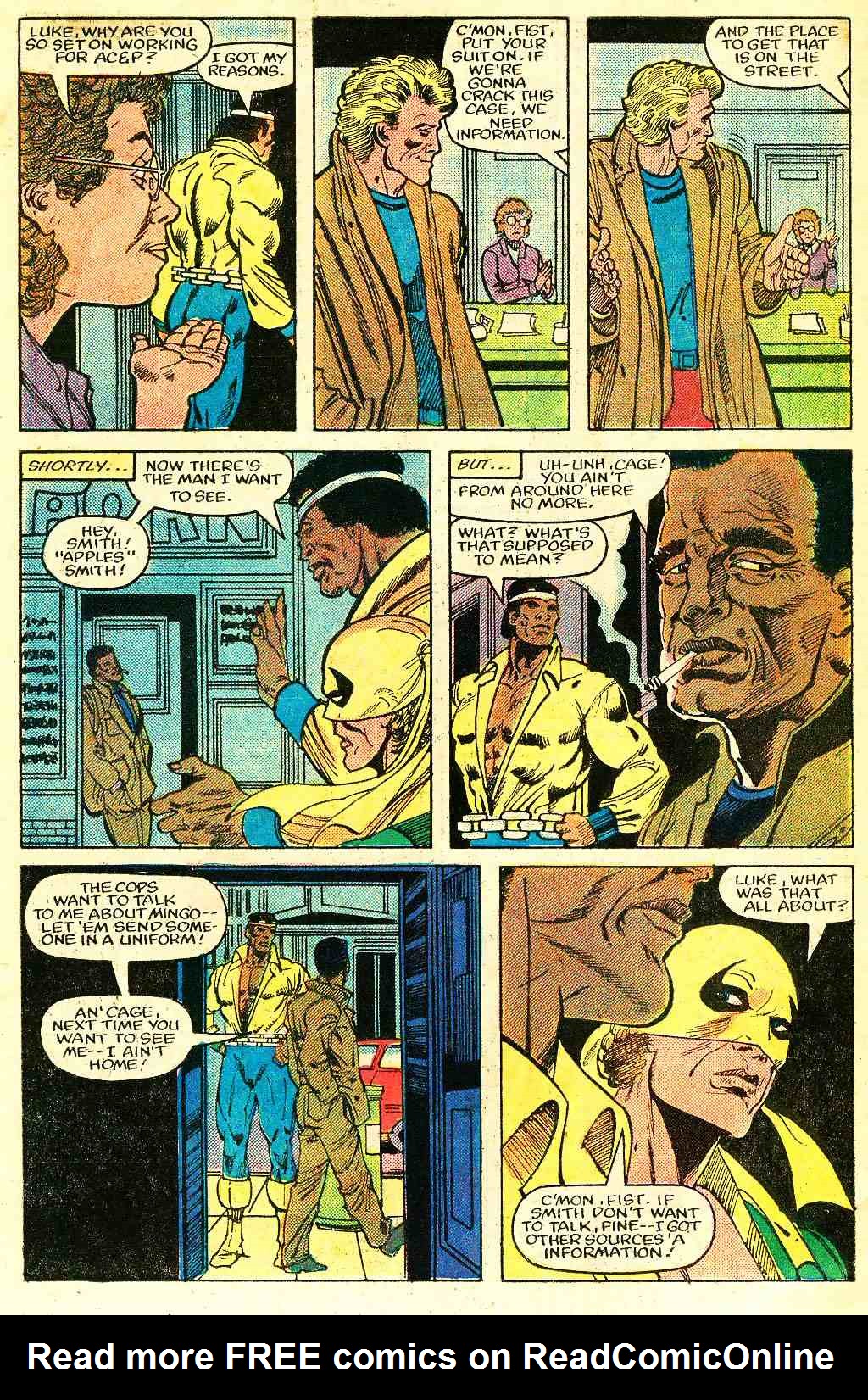 Read online Power Man and Iron Fist (1978) comic -  Issue #93 - 7