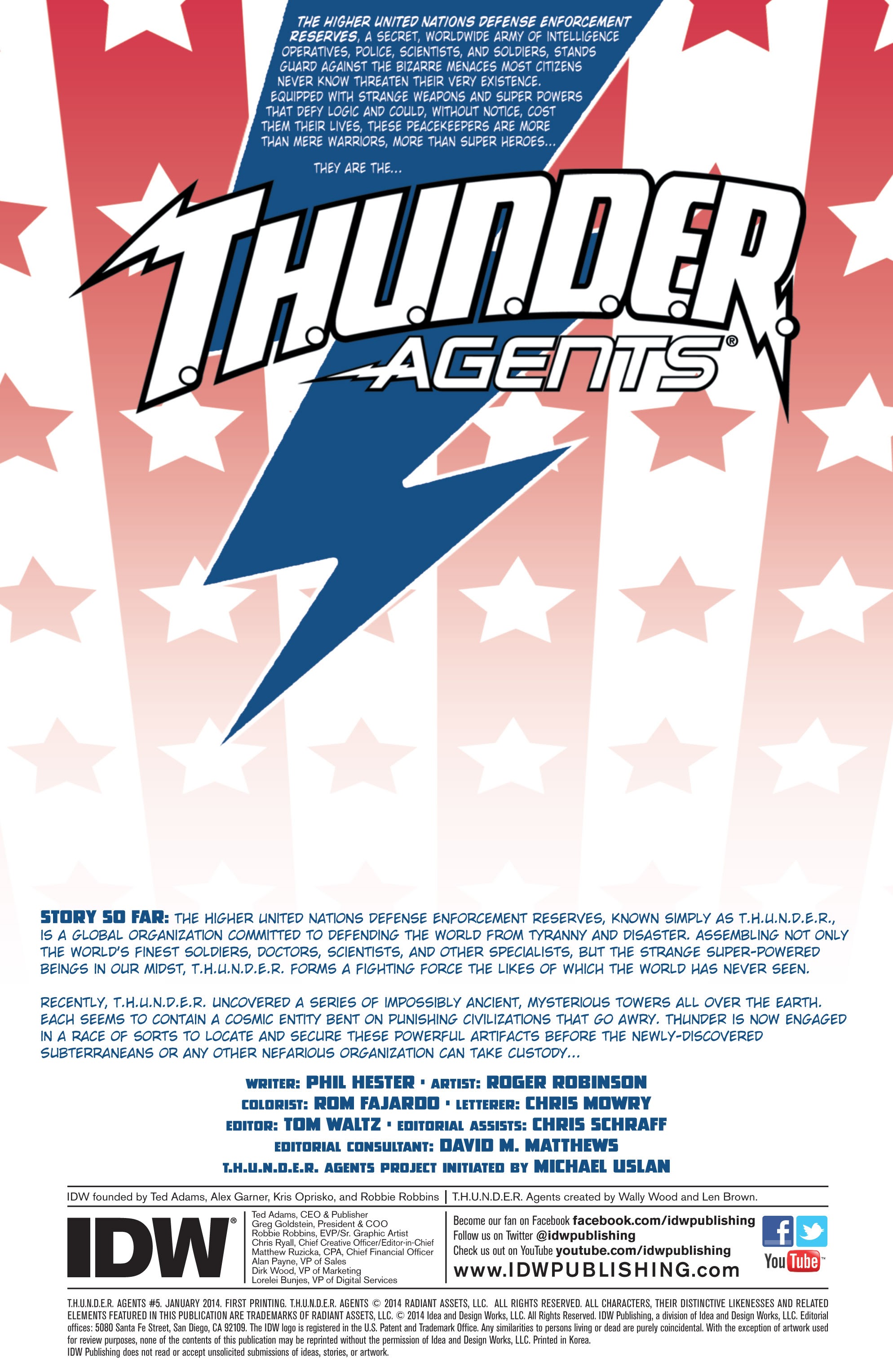 Read online T.H.U.N.D.E.R. Agents (2013) comic -  Issue #5 - 2