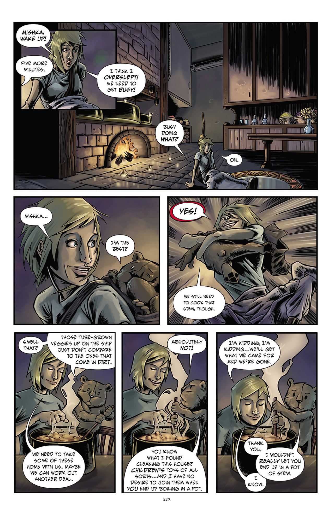 Read online Once Upon a Time Machine comic -  Issue # TPB (Part 2) - 122