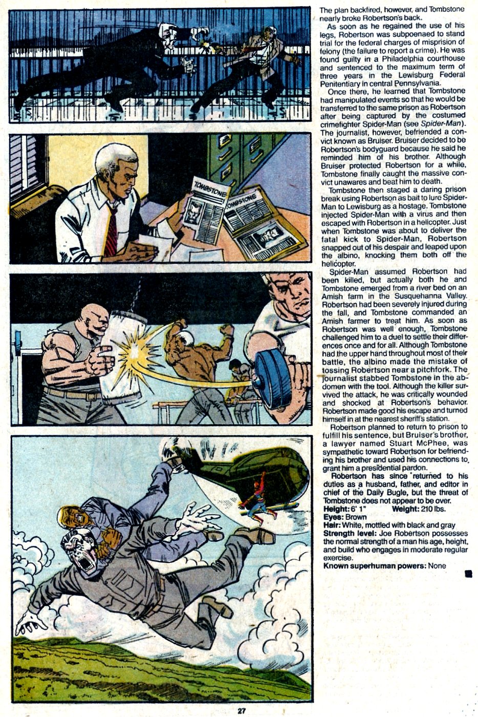 Read online The Official Handbook of the Marvel Universe: Update '89 comic -  Issue #6 - 29