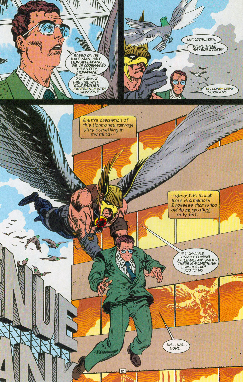 Hawkman (1993) Issue #24 #27 - English 14