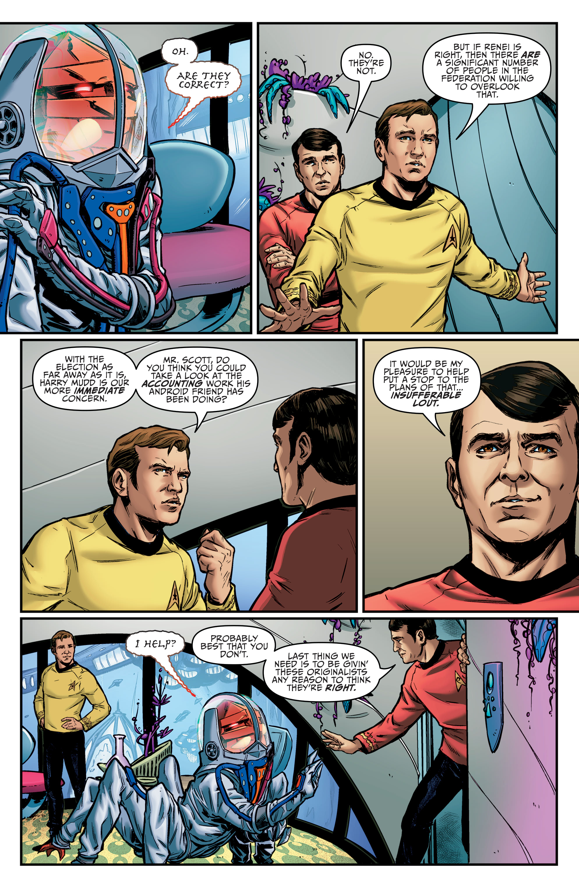 Read online Star Trek: Year Five comic -  Issue #15 - 18