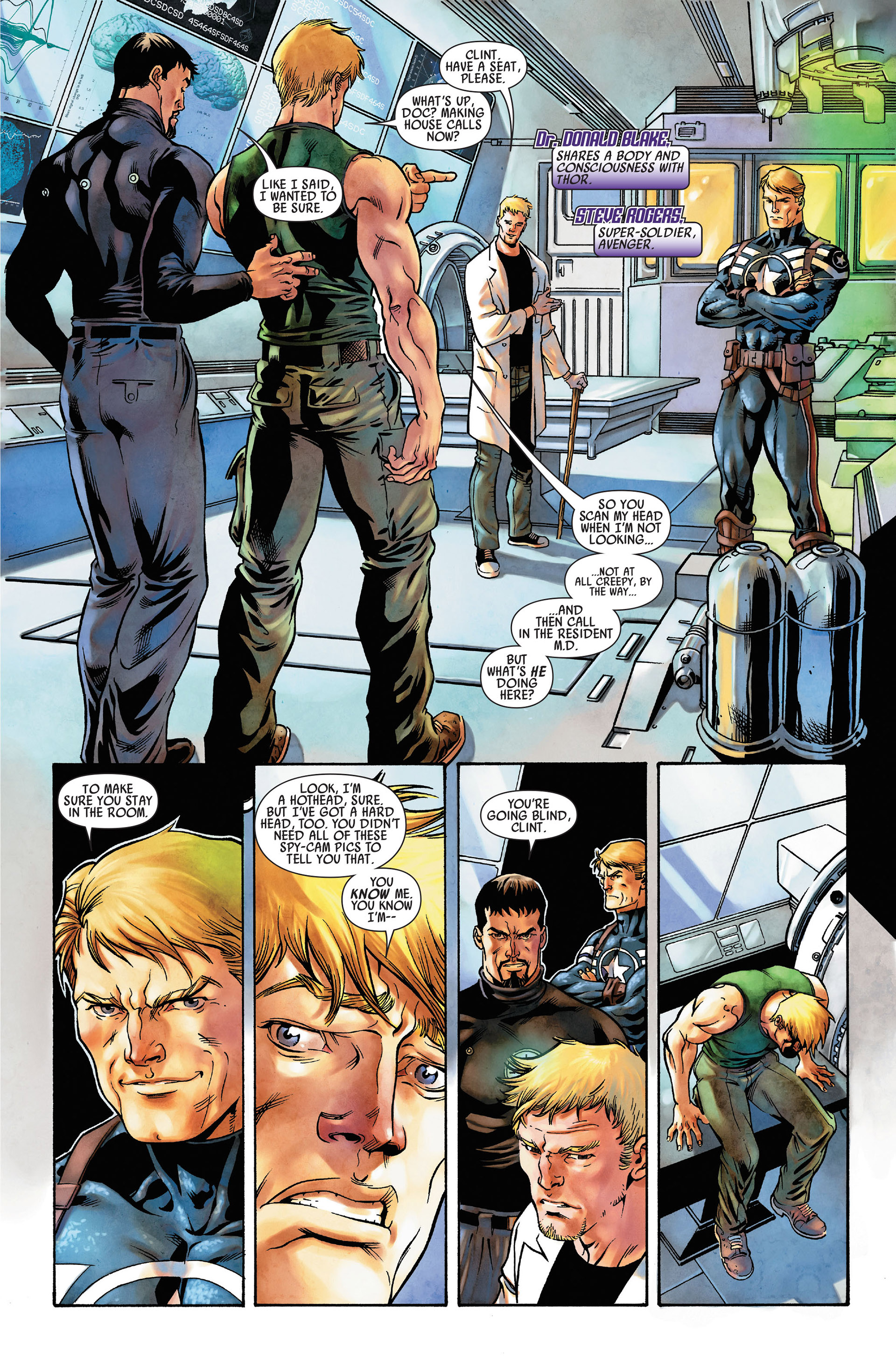 Read online Hawkeye: Blindspot comic -  Issue #1 - 7