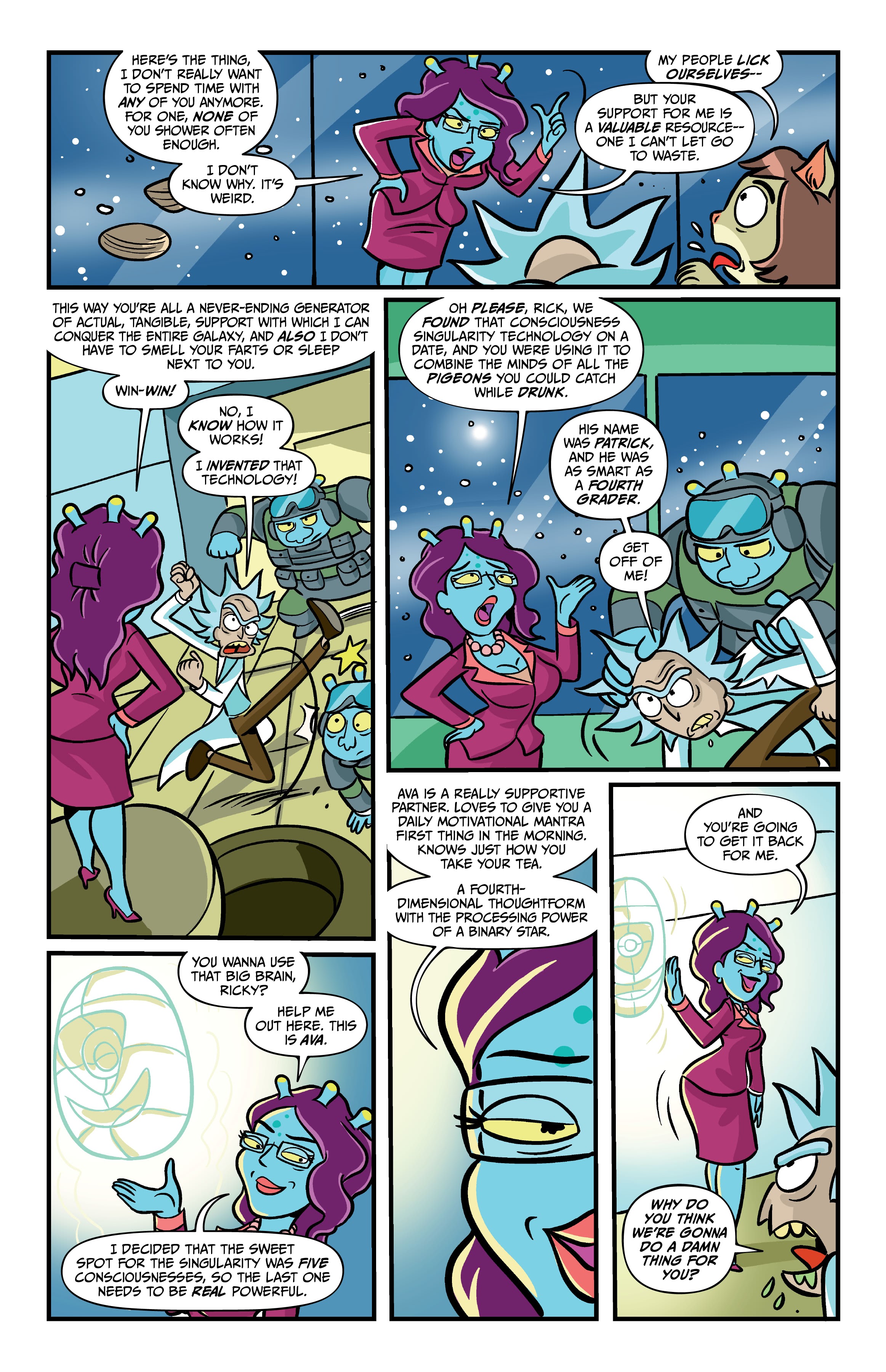 Read online Rick and Morty comic -  Issue # (2015) _Deluxe Edition 7 (Part 3) - 61