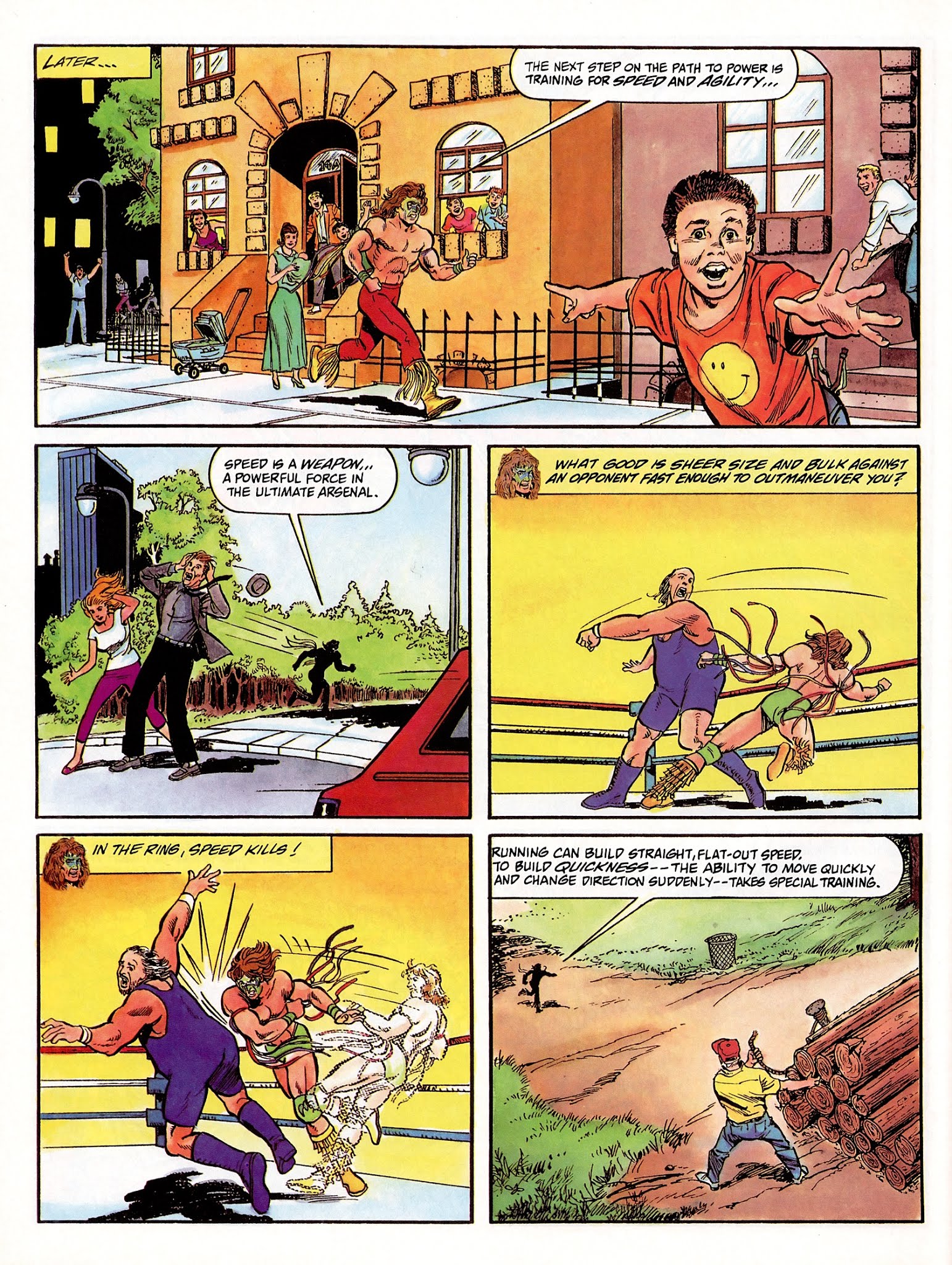 Read online WWF Battlemania comic -  Issue #2 - 10
