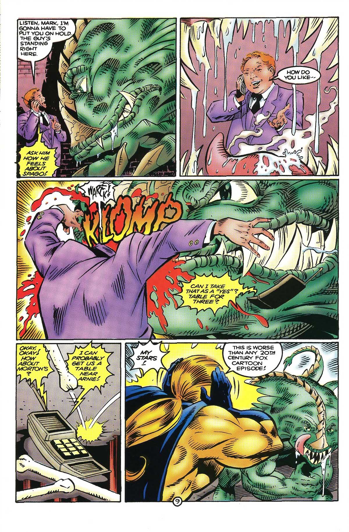 Read online Dinosaurs For Hire comic -  Issue #11 - 12