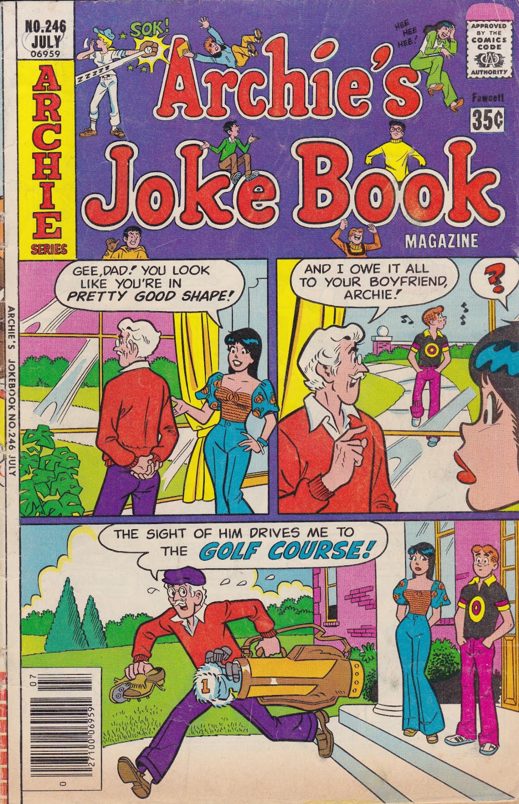 Archie's Joke Book Magazine issue 246 - Page 1