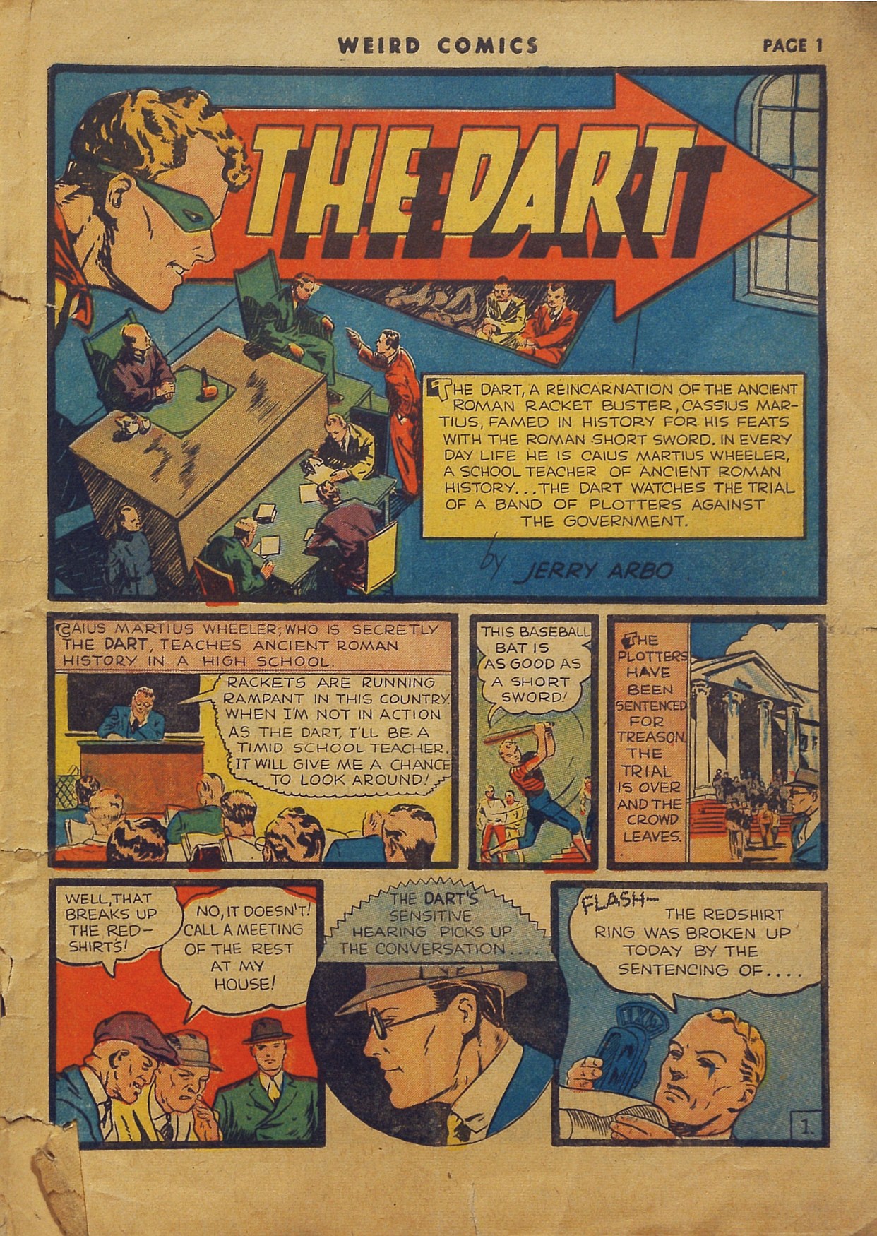 Read online Weird Comics comic -  Issue #6 - 2