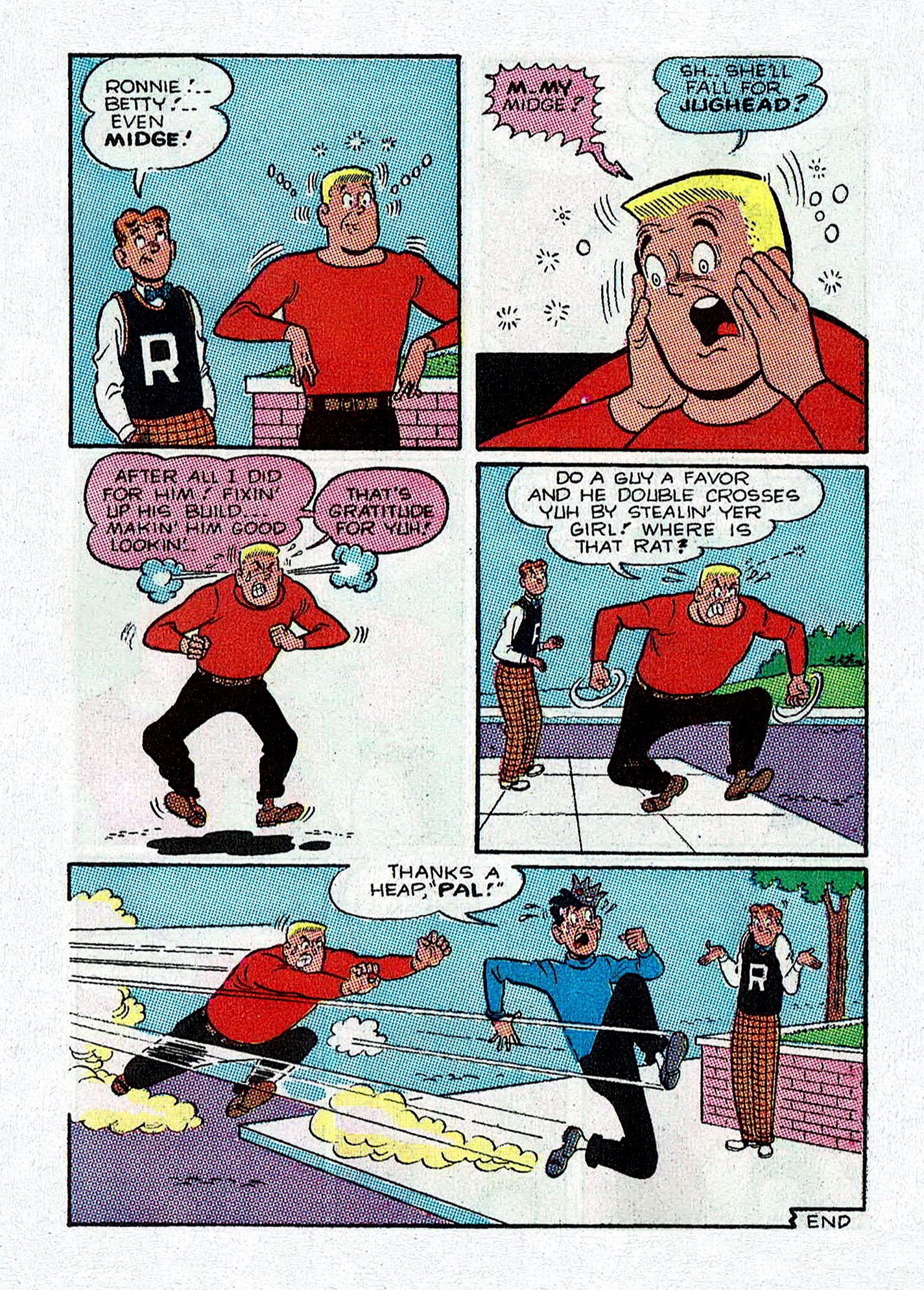 Read online Jughead Jones Comics Digest comic -  Issue #75 - 42