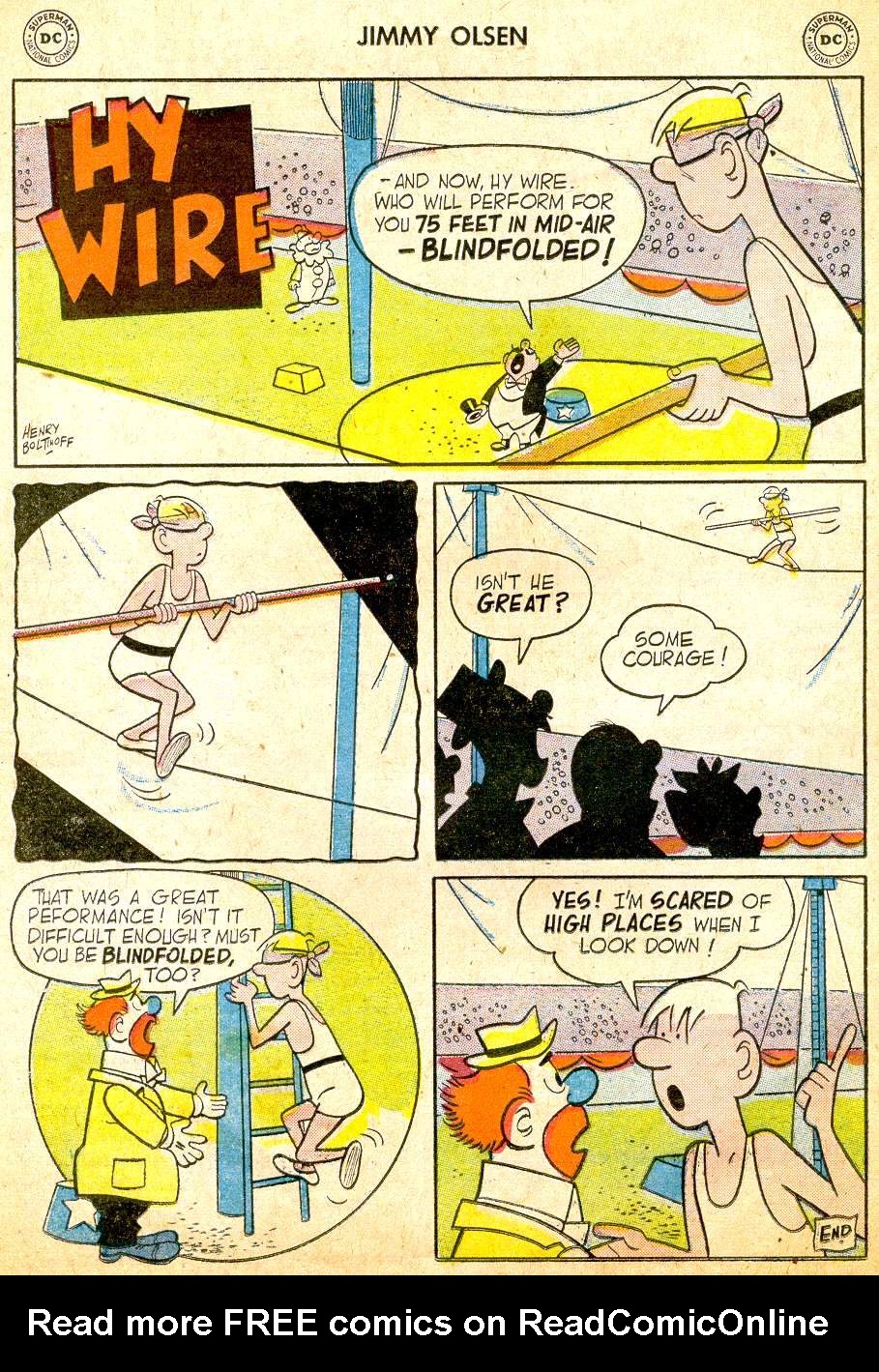 Read online Superman's Pal Jimmy Olsen comic -  Issue #20 - 22