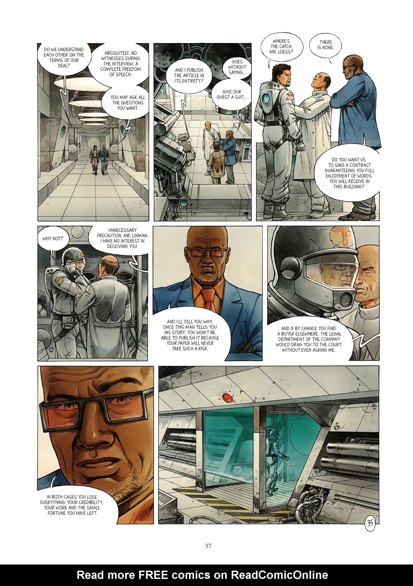 Read online Metronom' comic -  Issue #1 - 39