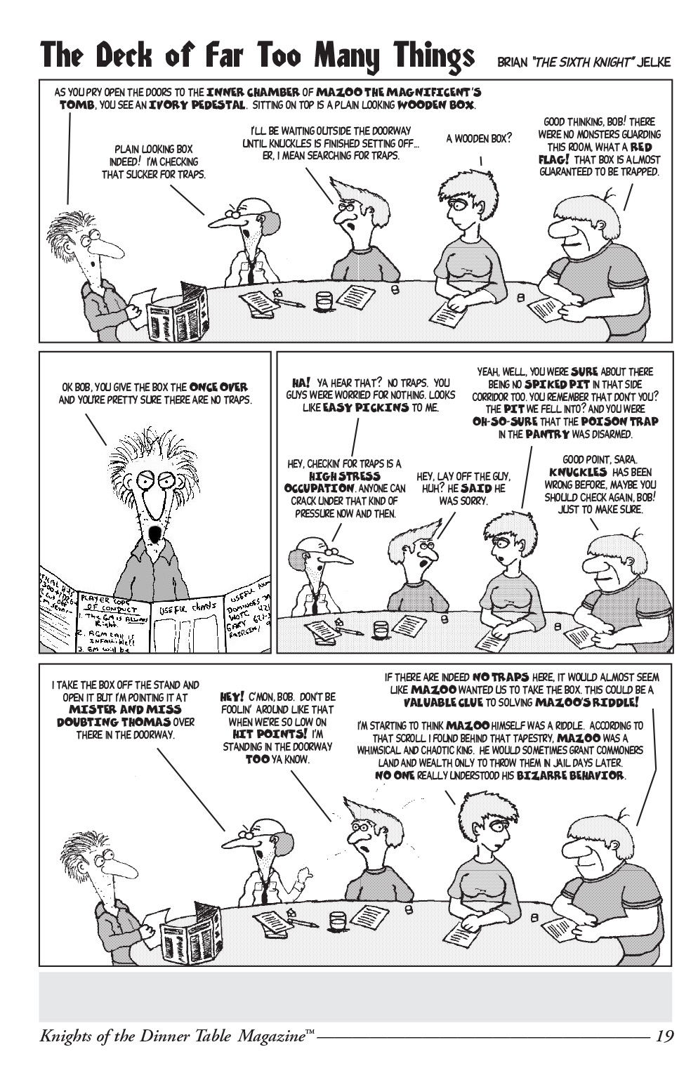 Read online Knights of the Dinner Table comic -  Issue #29 - 21