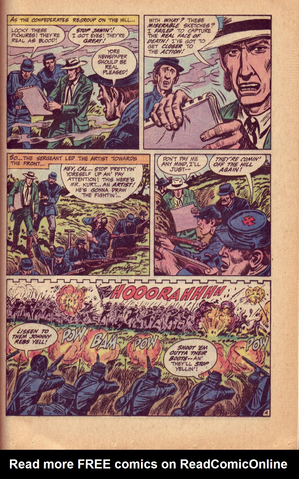 Read online Our Army at War (1952) comic -  Issue #215 - 21
