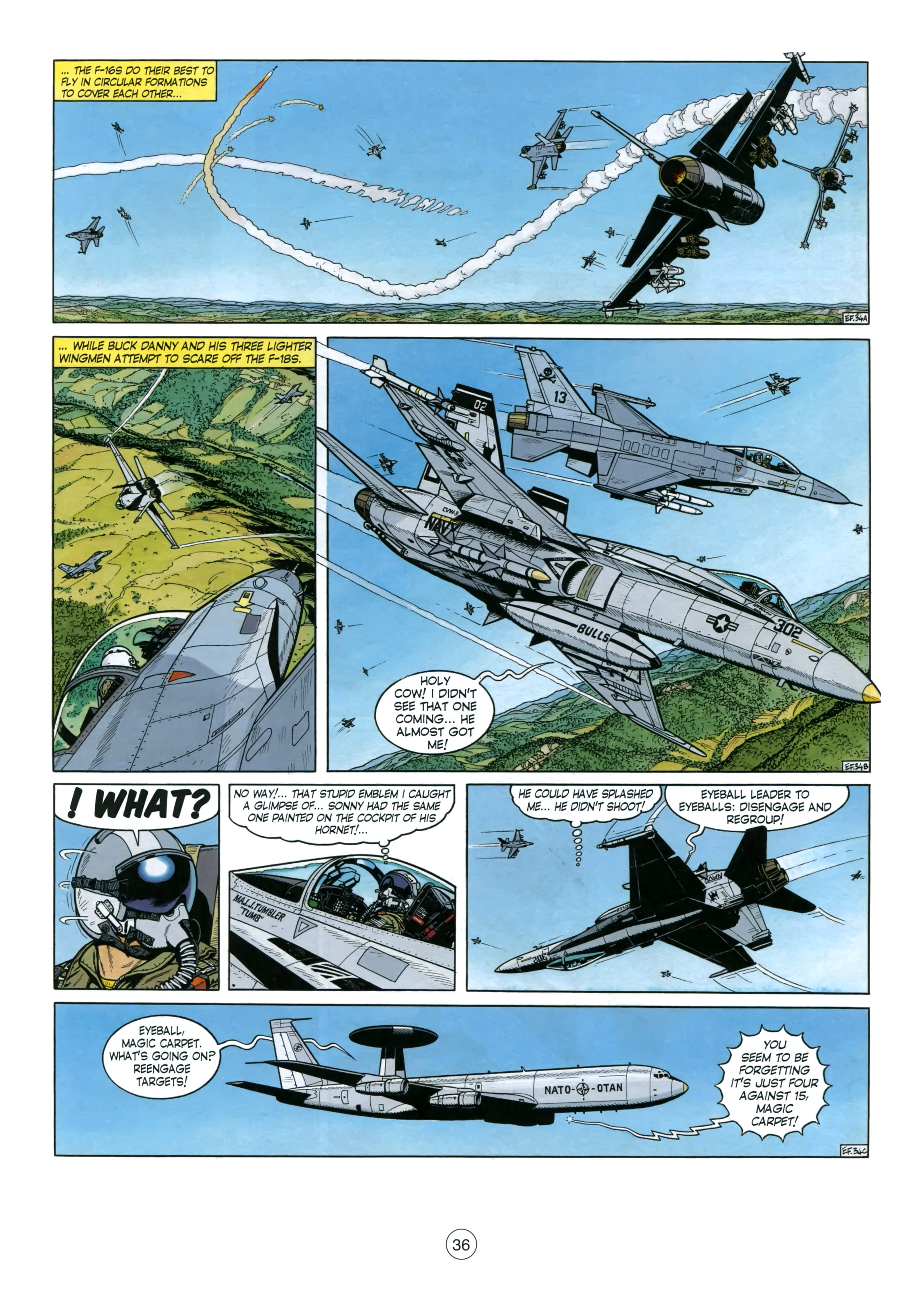 Read online Buck Danny comic -  Issue #3 - 38