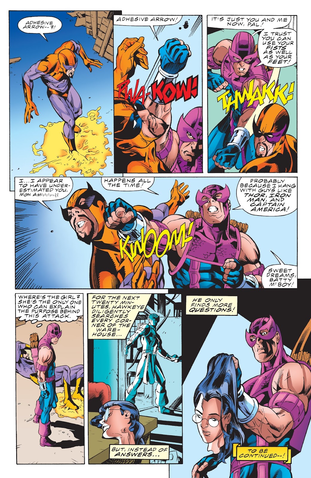 Avengers: Hawkeye - Earth's Mightiest Marksman issue TPB - Page 11