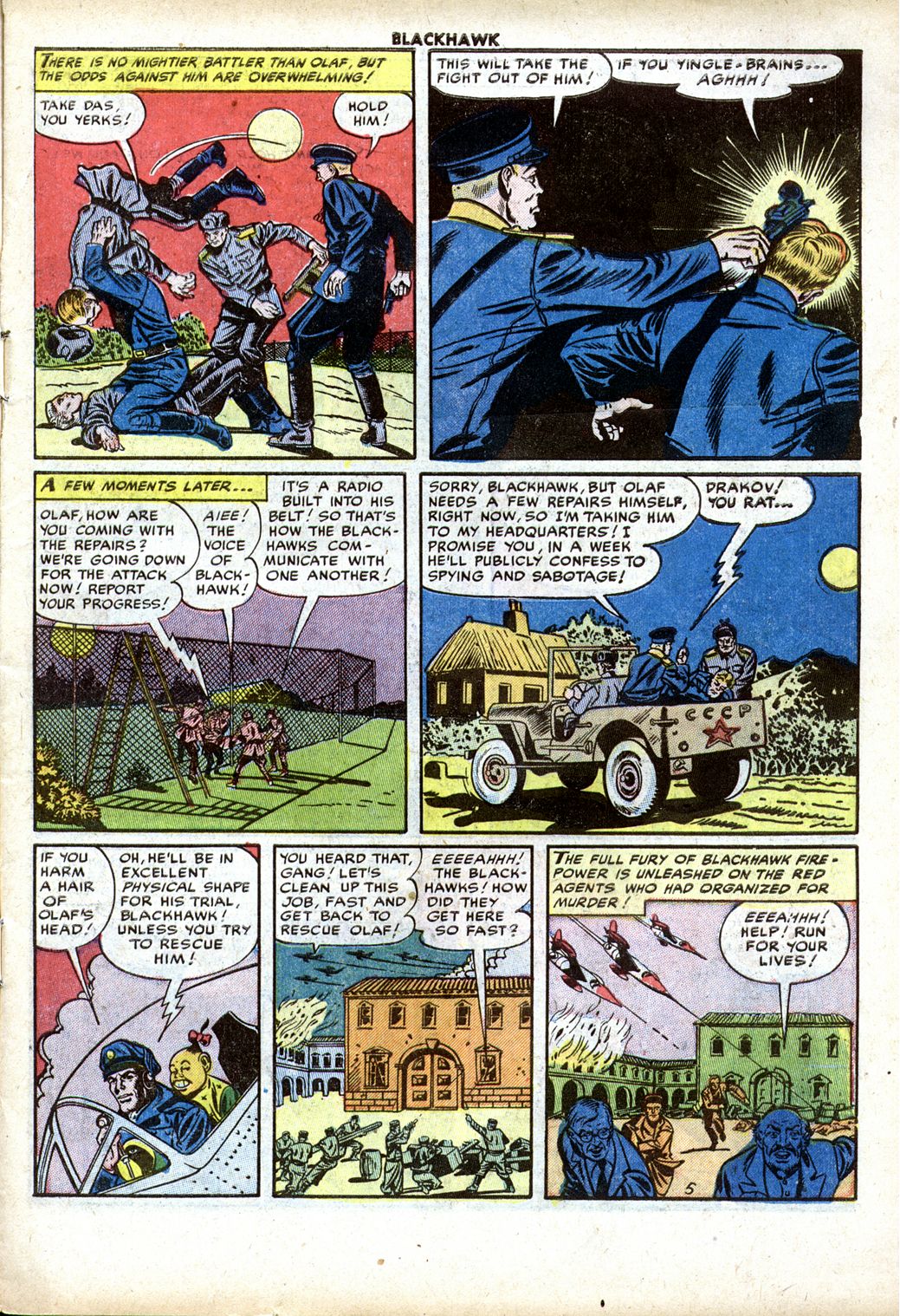 Read online Blackhawk (1957) comic -  Issue #65 - 7