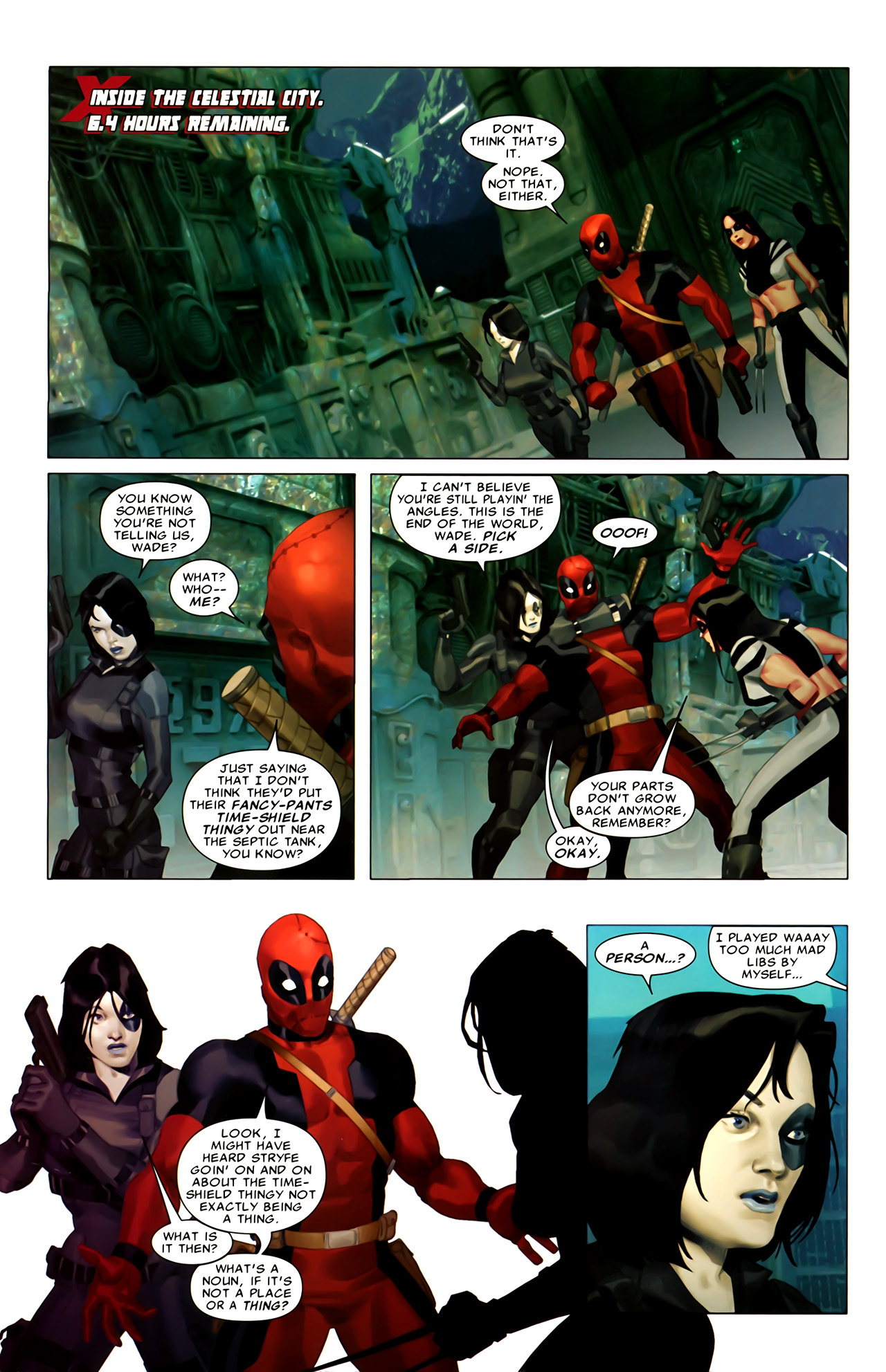 Read online Cable (2008) comic -  Issue #14 - 16