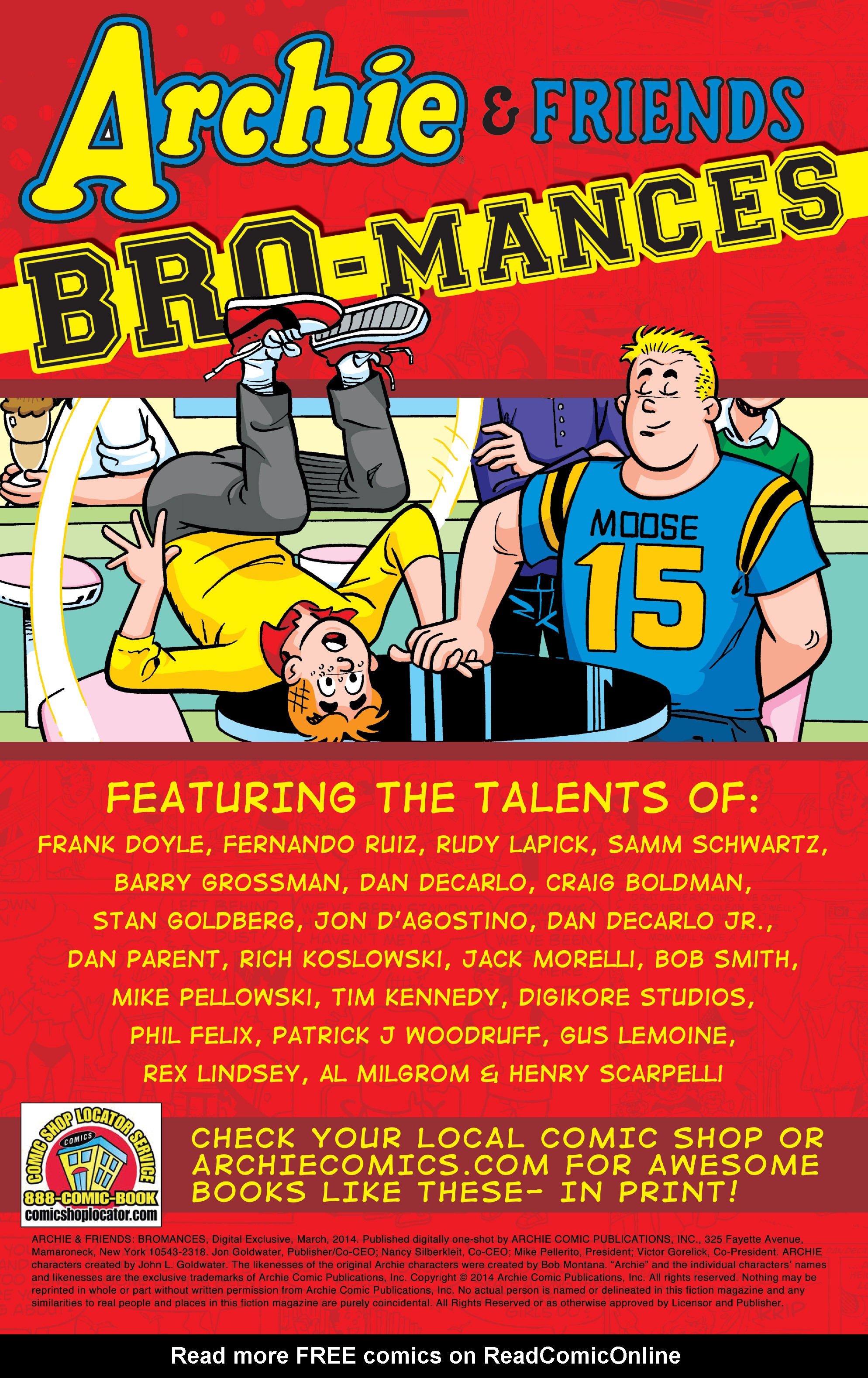 Read online Archie & Friends: Bromances comic -  Issue # TPB - 2