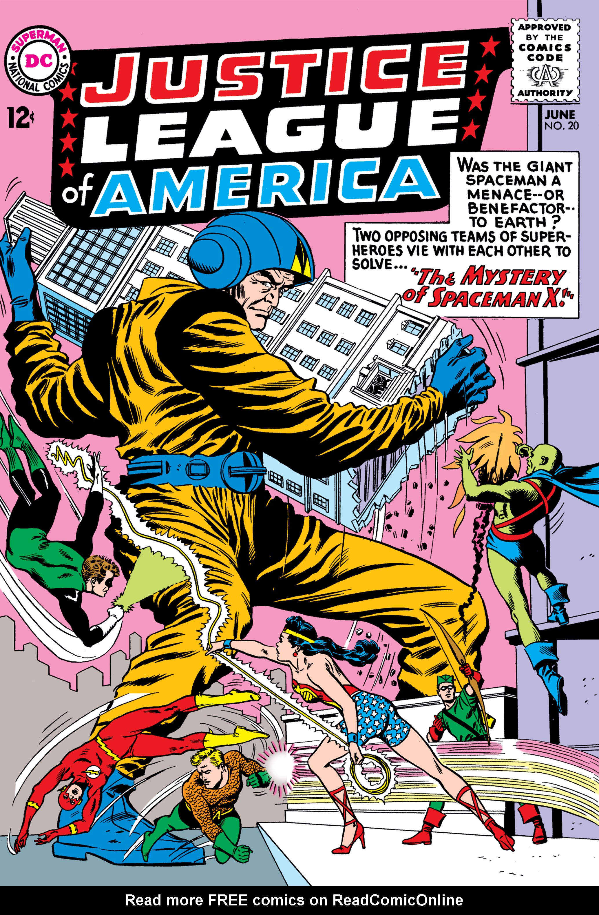 Read online Justice League of America (1960) comic -  Issue #20 - 1