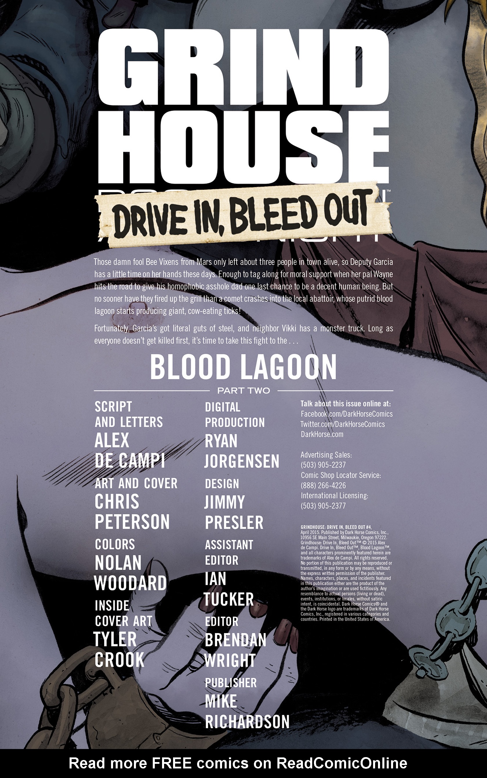 Read online Grindhouse: Drive In, Bleed Out comic -  Issue #4 - 2