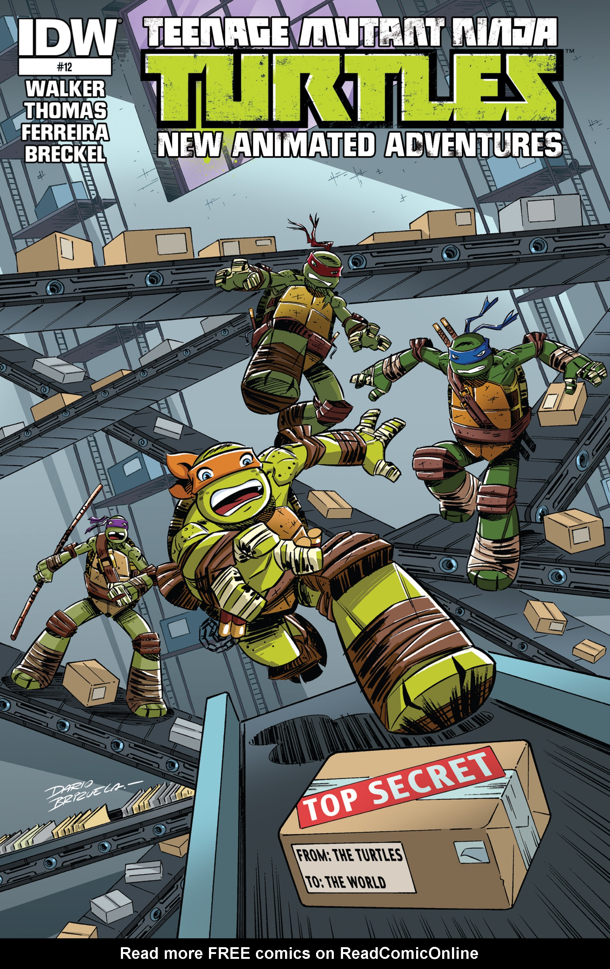 Read online Teenage Mutant Ninja Turtles New Animated Adventures comic -  Issue #12 - 1