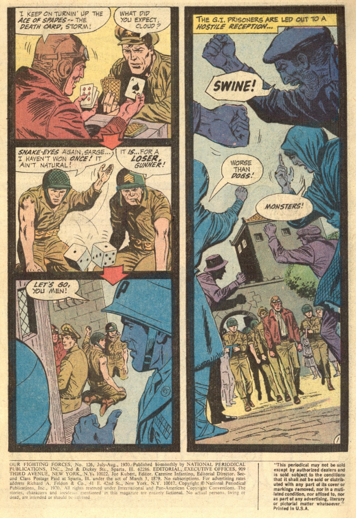 Read online Our Fighting Forces comic -  Issue #126 - 3