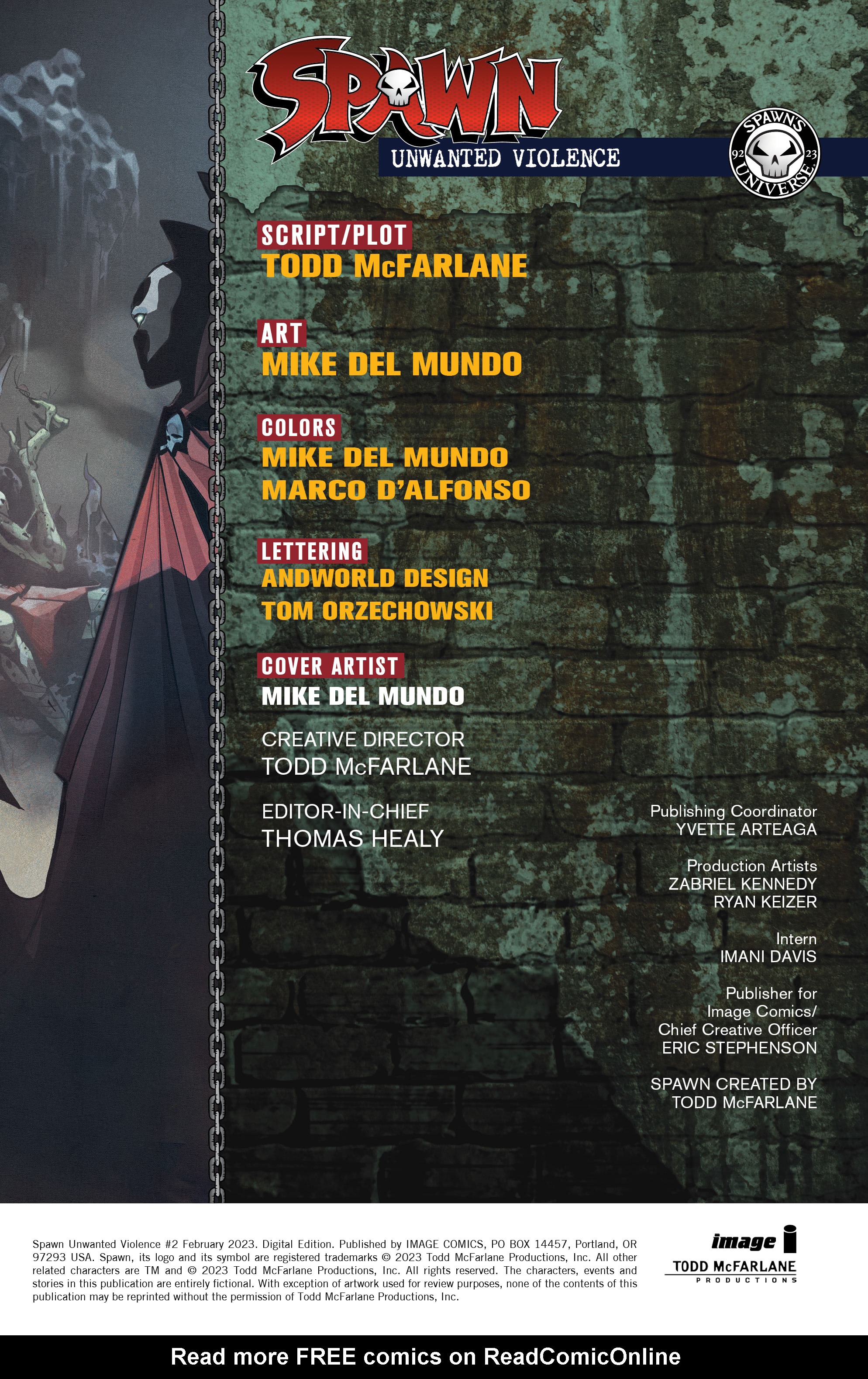 Read online Spawn: Unwanted Violence comic -  Issue #2 - 3