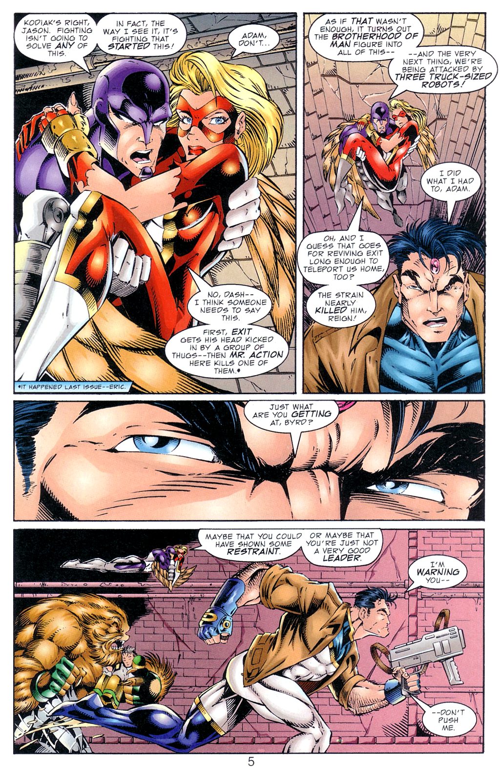 Read online NewMen comic -  Issue #7 - 7