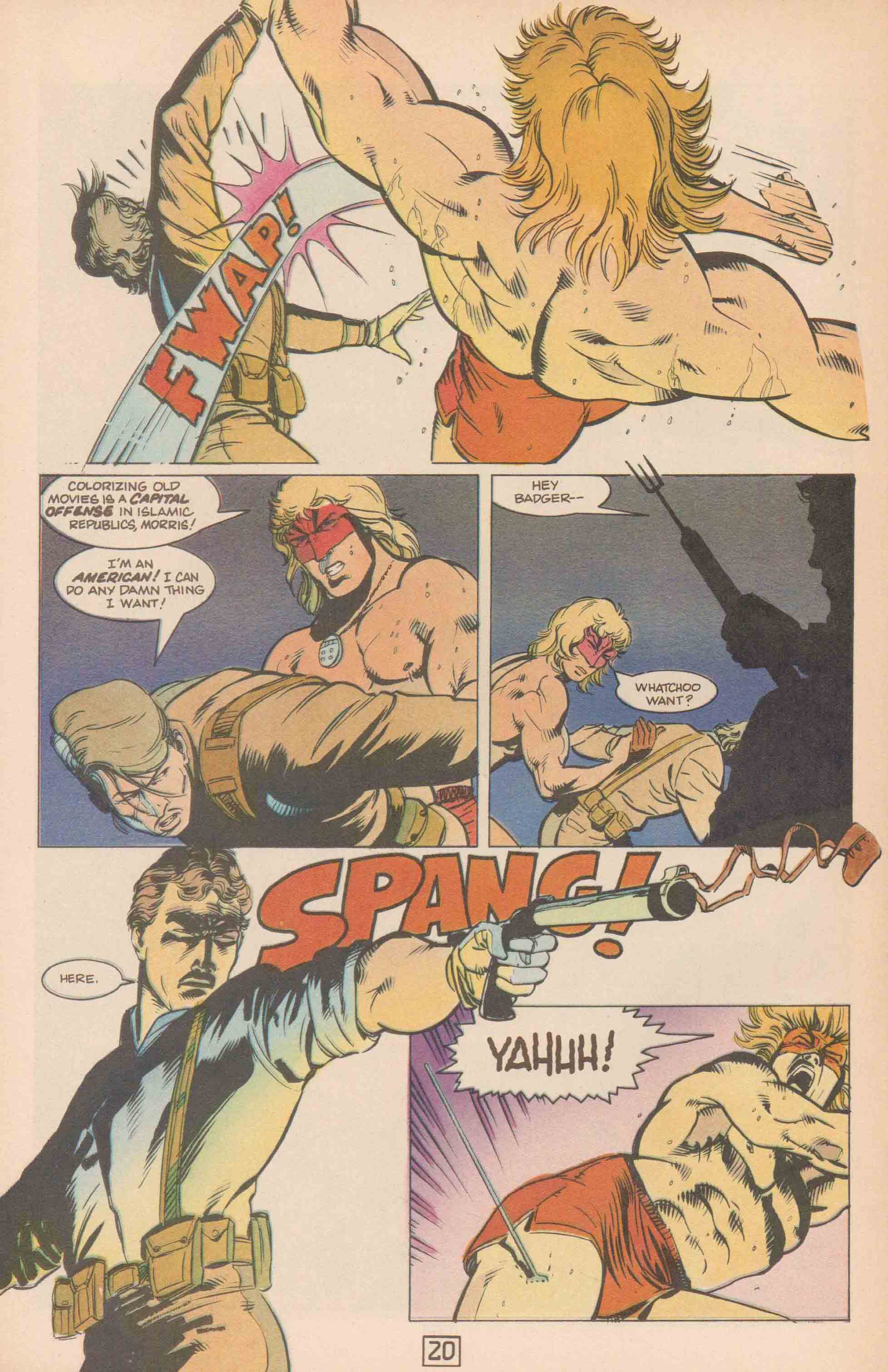 Read online The Badger comic -  Issue #55 - 26