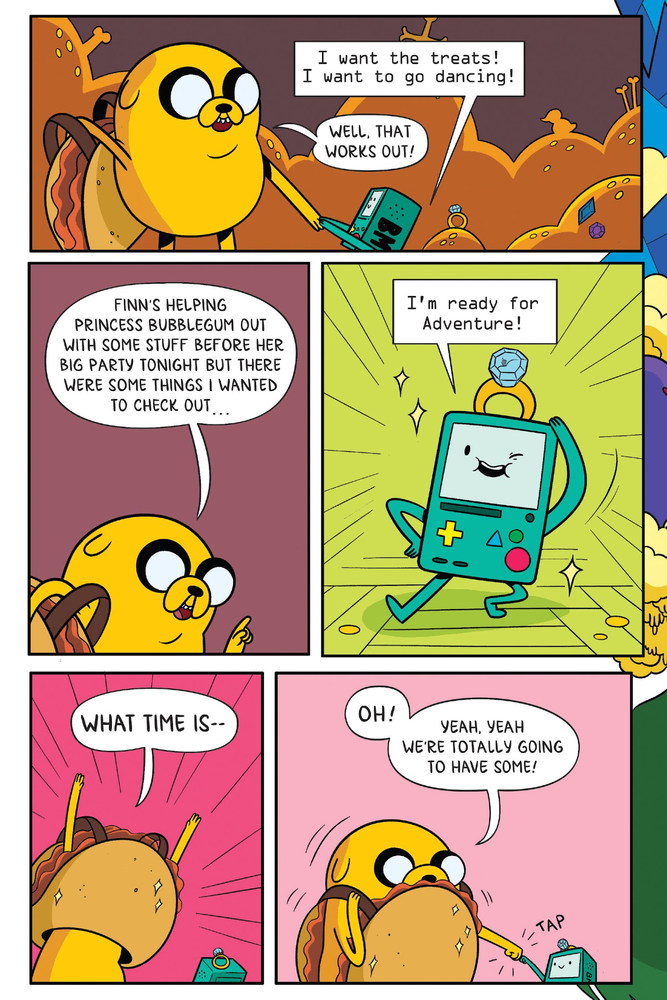 Read online Adventure Time: Masked Mayhem comic -  Issue # TPB - 16