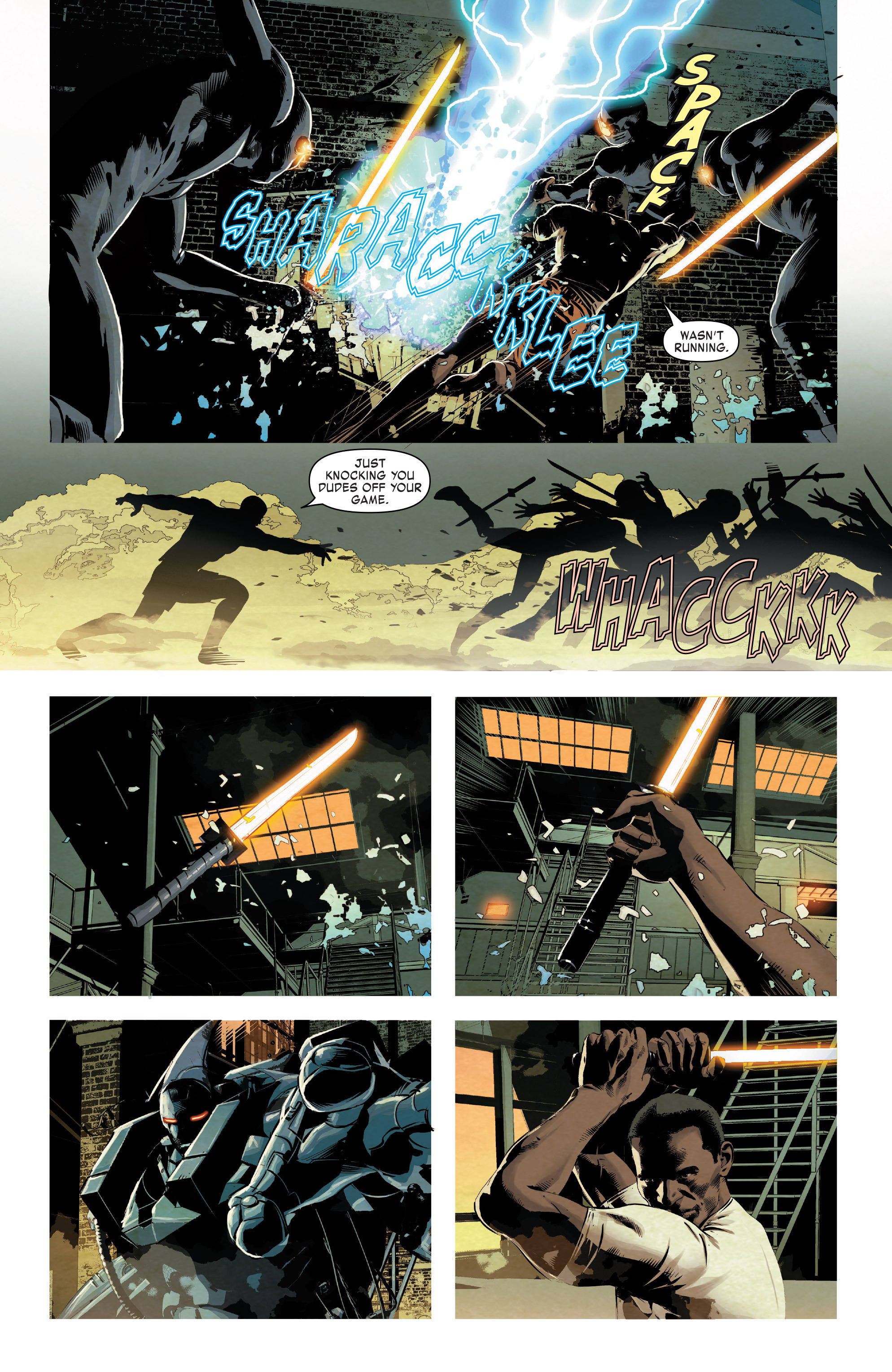 Read online True Believers: Invincible Iron Man-The War Machines comic -  Issue # Full - 54