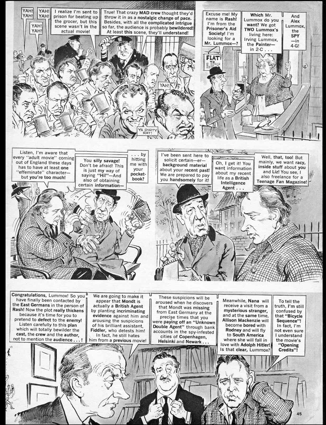 Read online MAD comic -  Issue #105 - 47