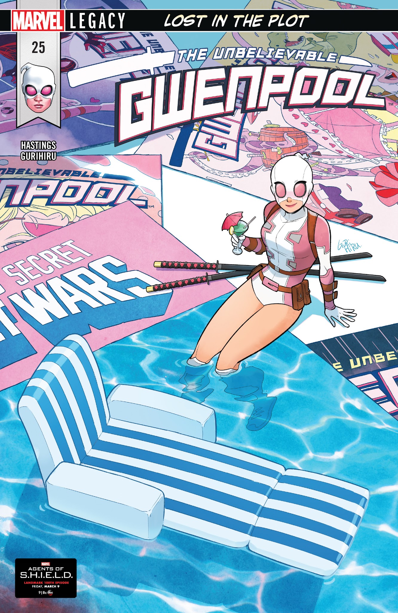 Read online The Unbelievable Gwenpool comic -  Issue #25 - 1