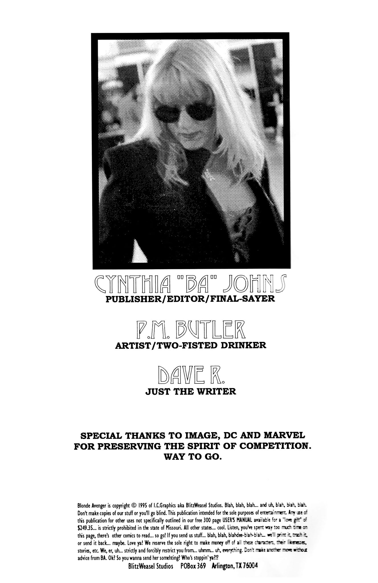 Read online The Blonde Avenger comic -  Issue #8 - 2