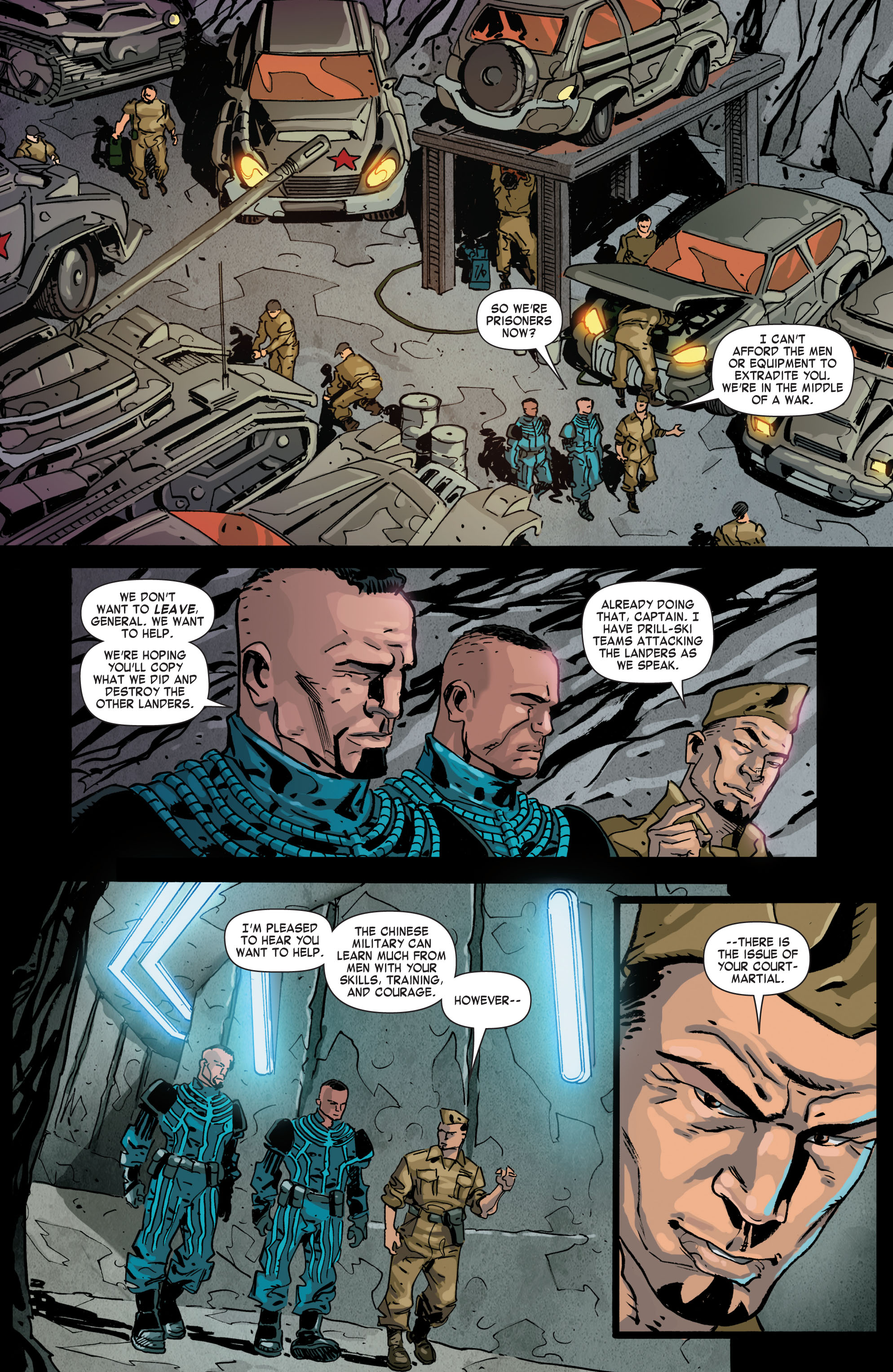 Read online Formic Wars: Burning Earth comic -  Issue #7 - 7