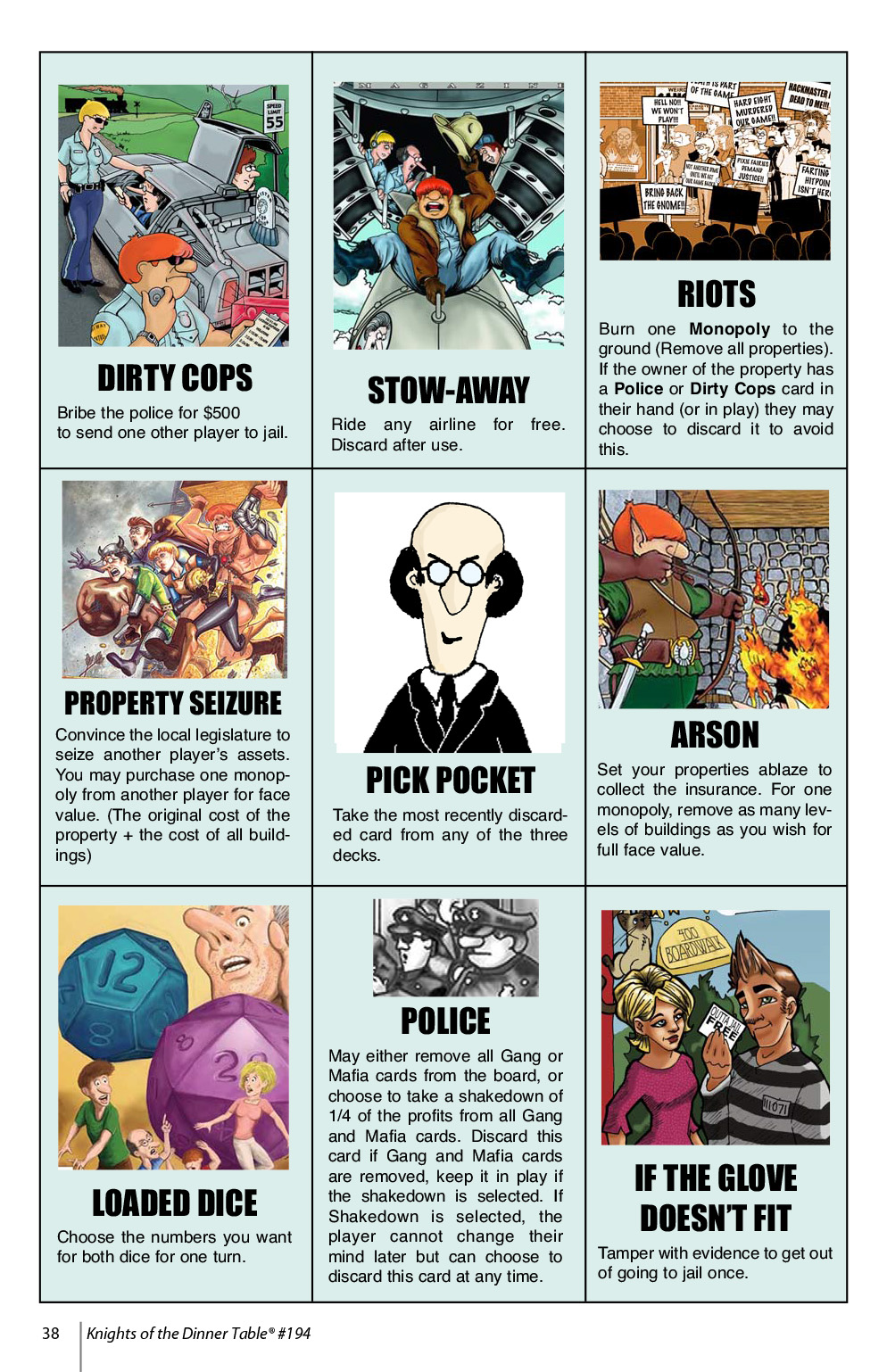 Read online Knights of the Dinner Table comic -  Issue #194 - 40