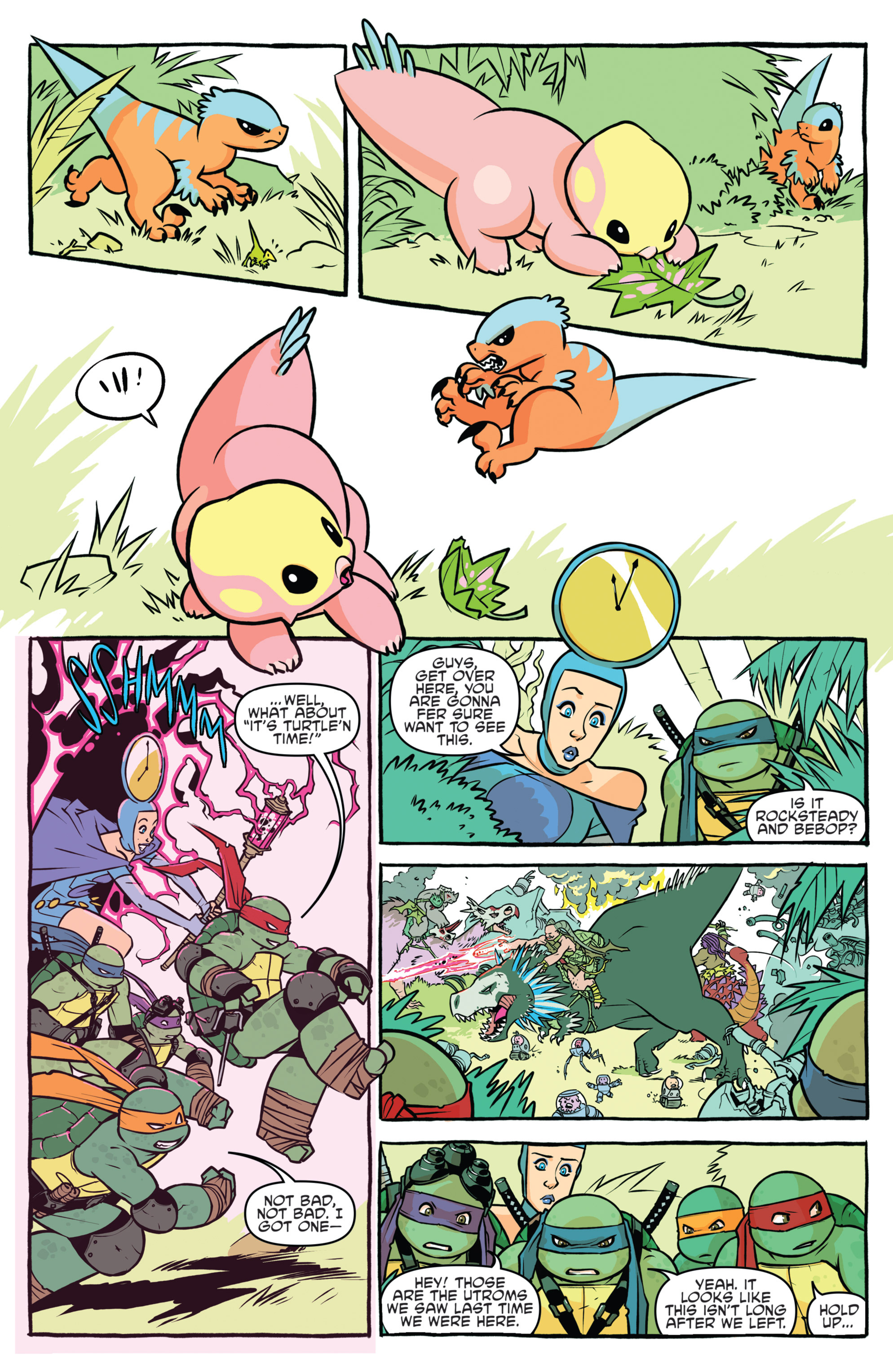 Read online Teenage Mutant Ninja Turtles Bebop & Rocksteady Destroy Everything comic -  Issue #2 - 8