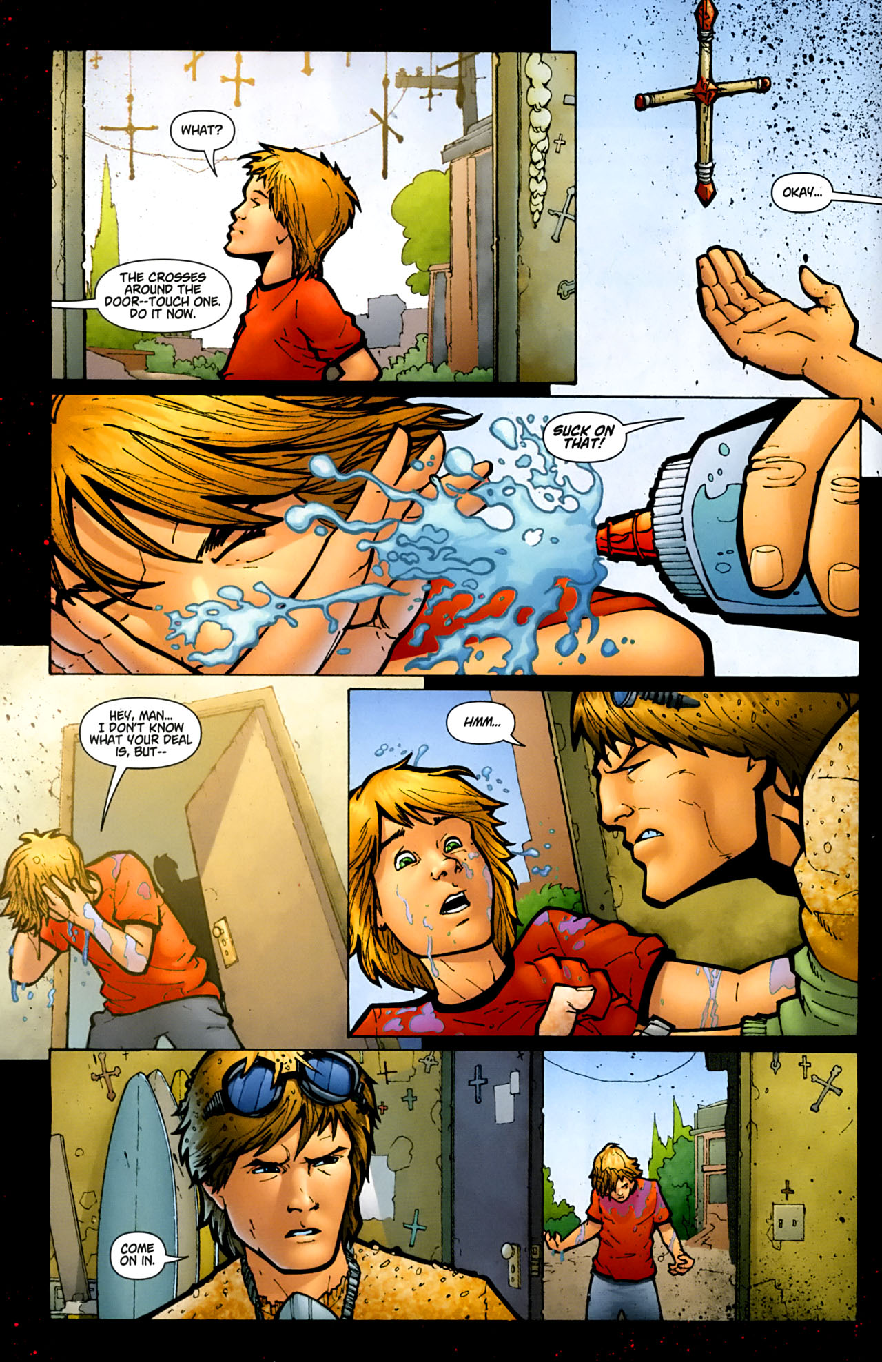 Read online Lost Boys: Reign of Frogs comic -  Issue #1 - 5